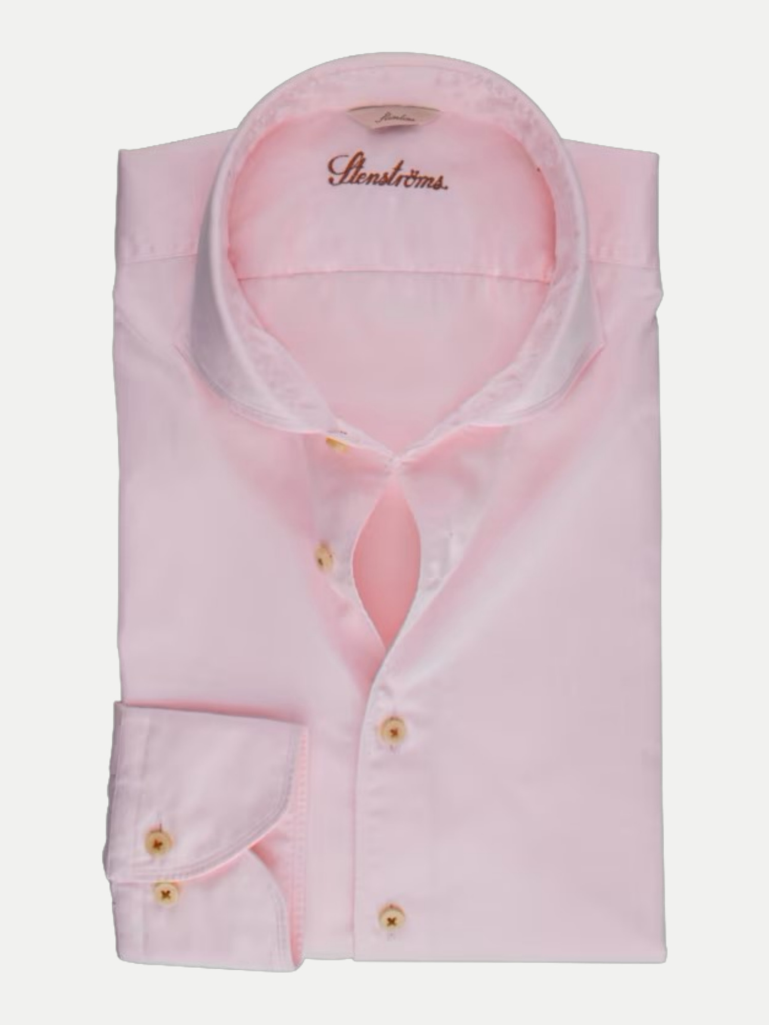 Slim-Fit Twillhemd Slimline Rosa M