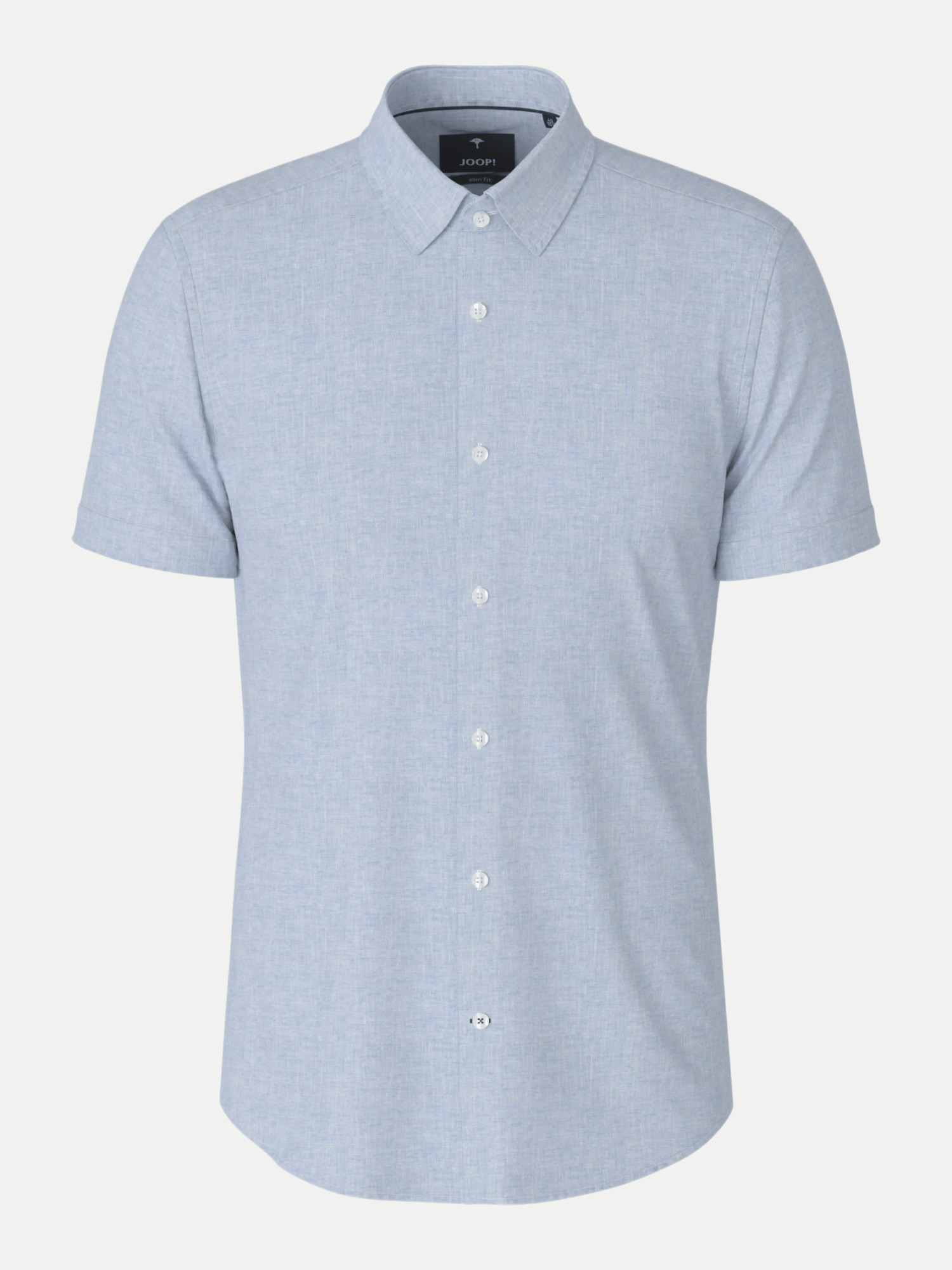 JOOP! Leinen-Mix Hemd Pit Blau 40