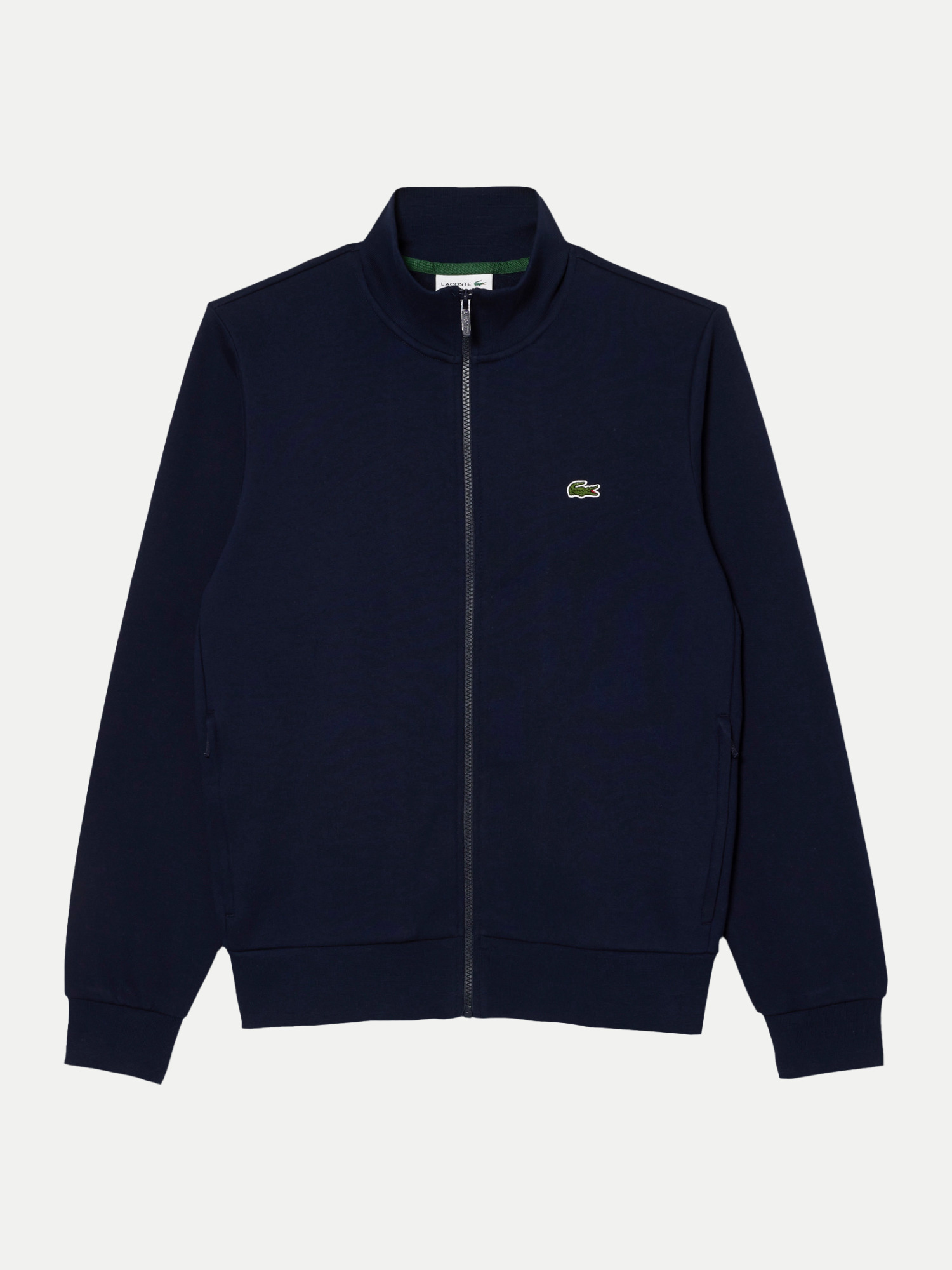 Sweatjacke mit Stehkragen Blau M