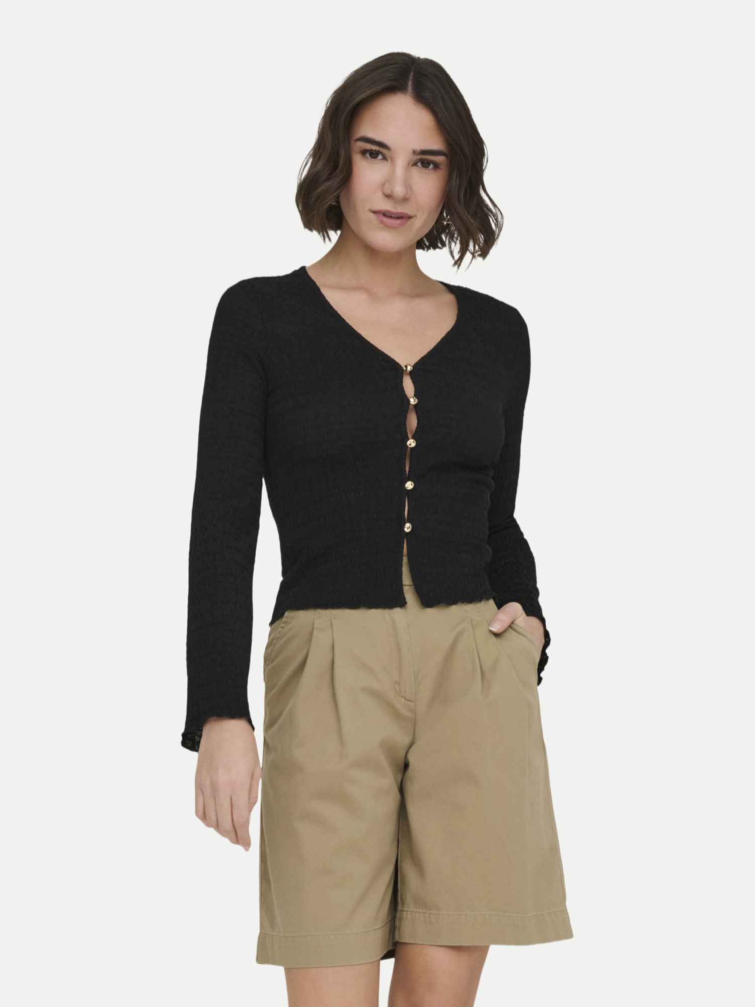Only Strickjacke Schwarz M