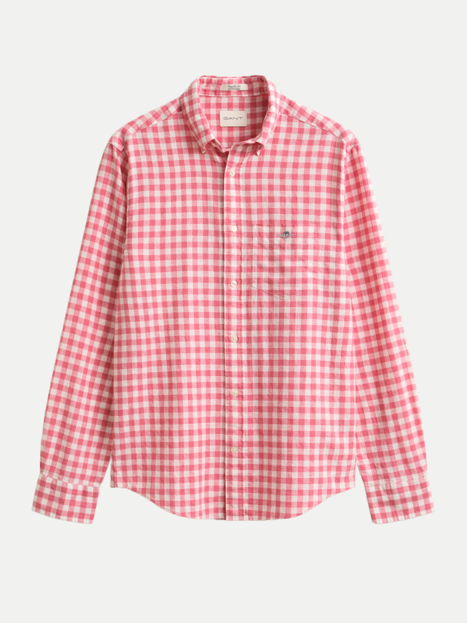 Gant Leinenhemd Regular-Fit Rosa M