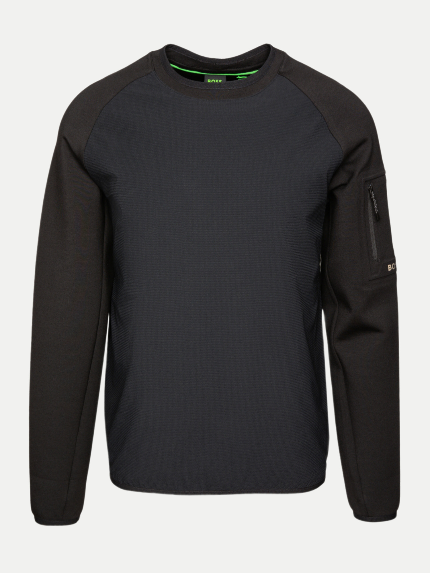 Green Pullover Urban Tech Schwarz S