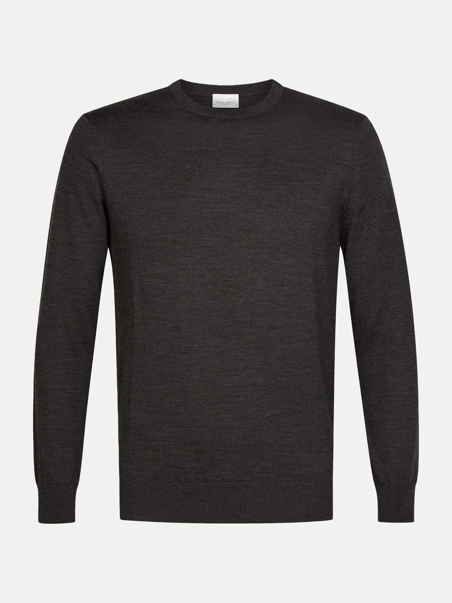 Profuomo - Extrafine Merino Rundhals - Knitwear - Herren - Grau - 2XL - Bild 2