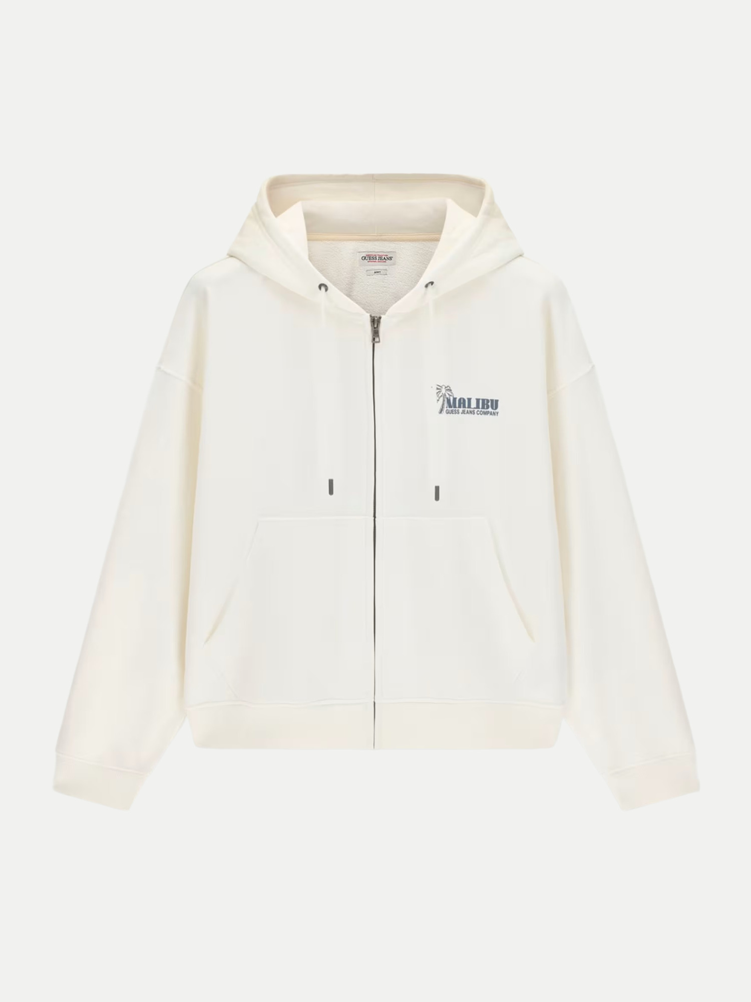 Guess Sweatshirt mit Kapuze Weiß S