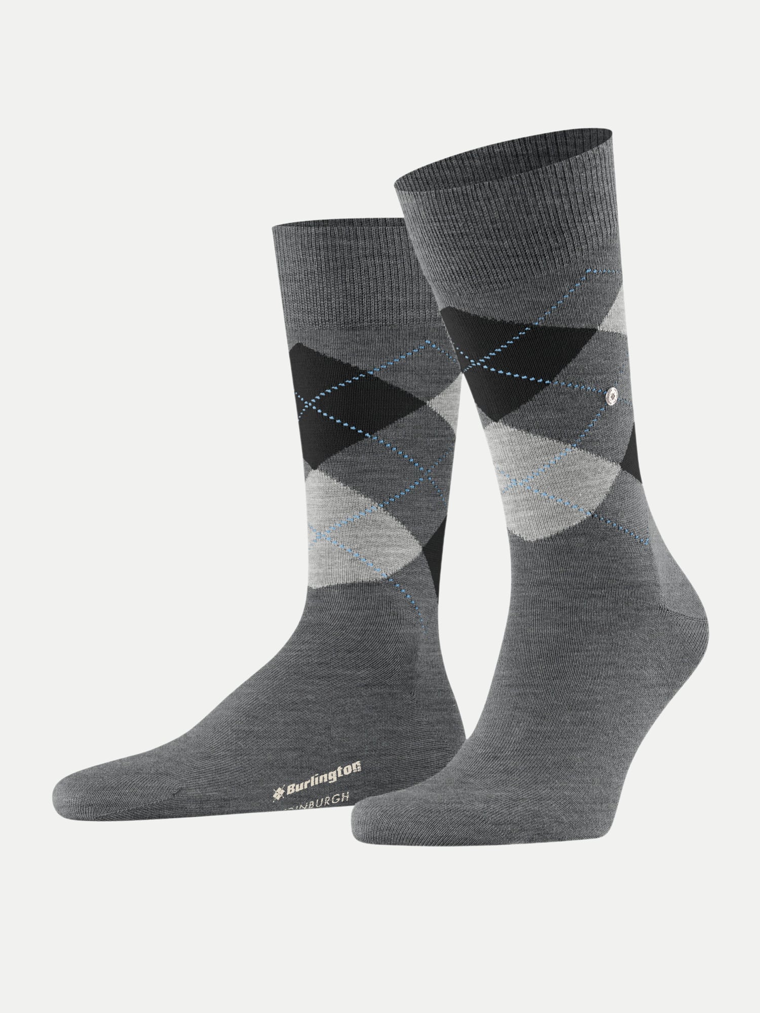 Socken Edinburgh Grau 40-46
