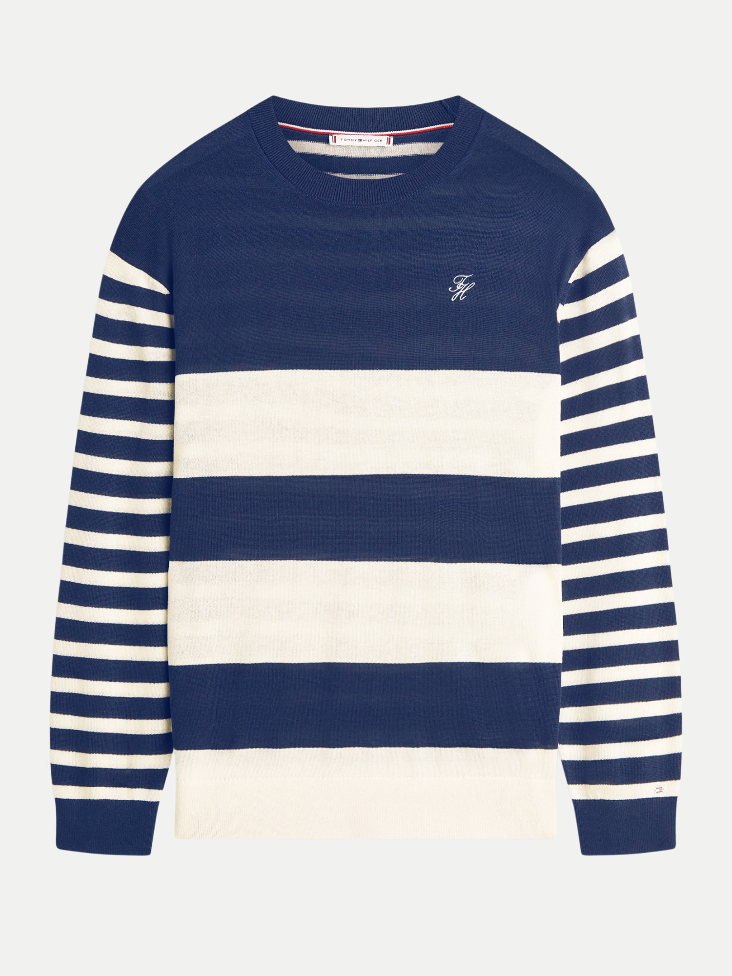 Colorblock Sweater Blau M