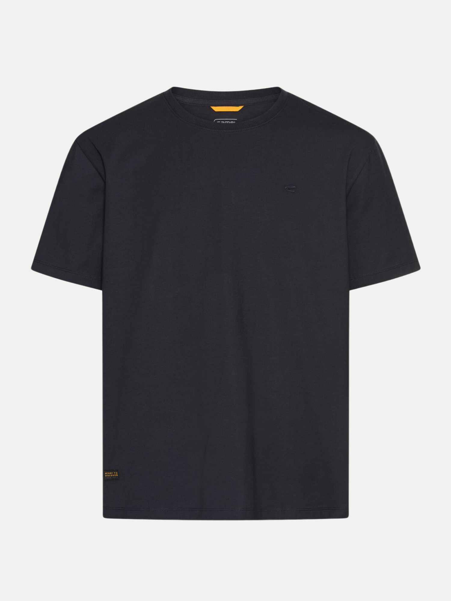 Basic T-shirt Schwarz L