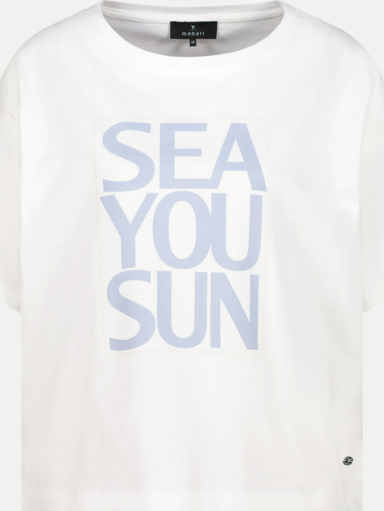 Monari T-Shirt Weiß 36