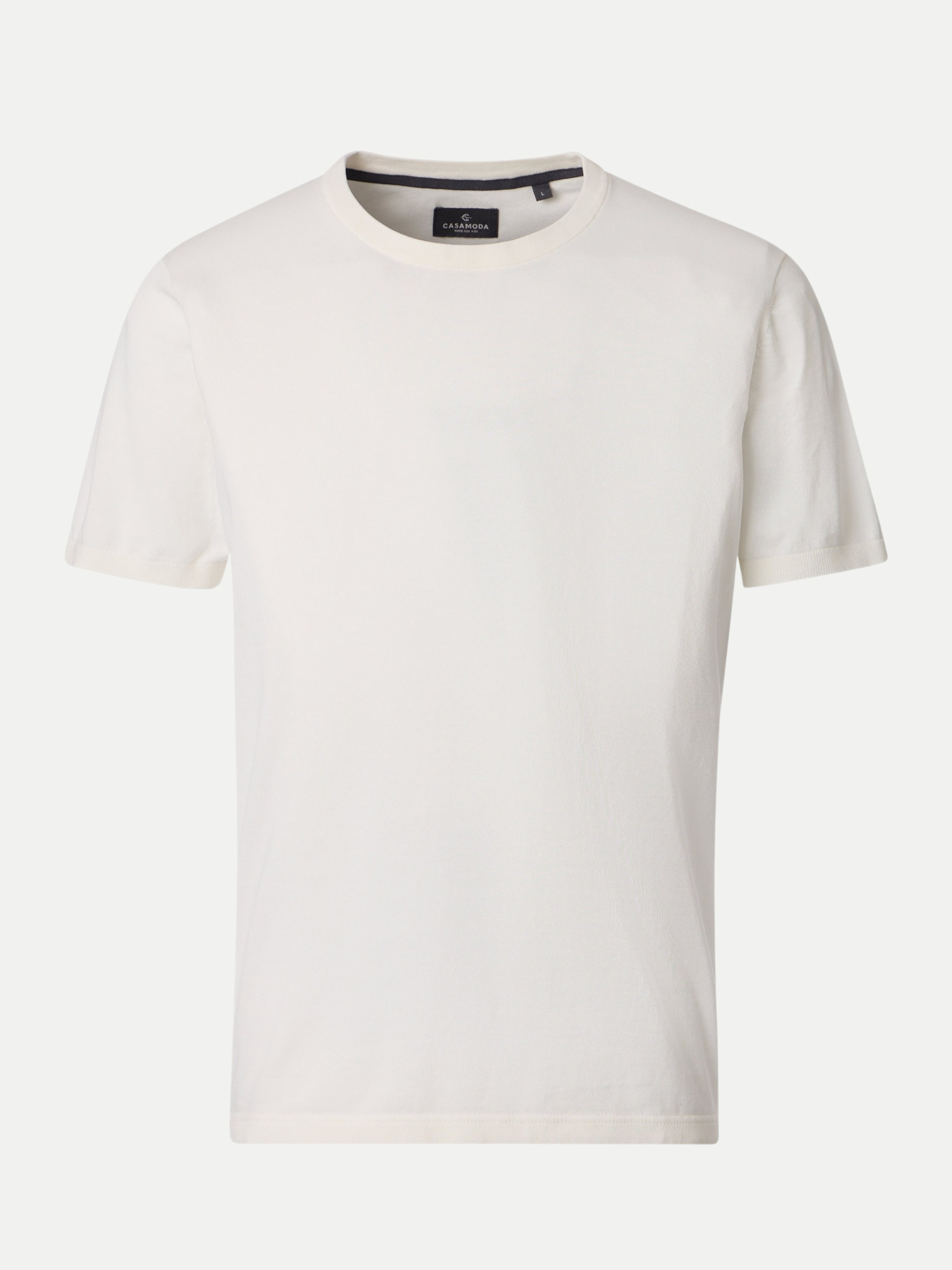 Casamoda Basic T-Shirt Weiß XL