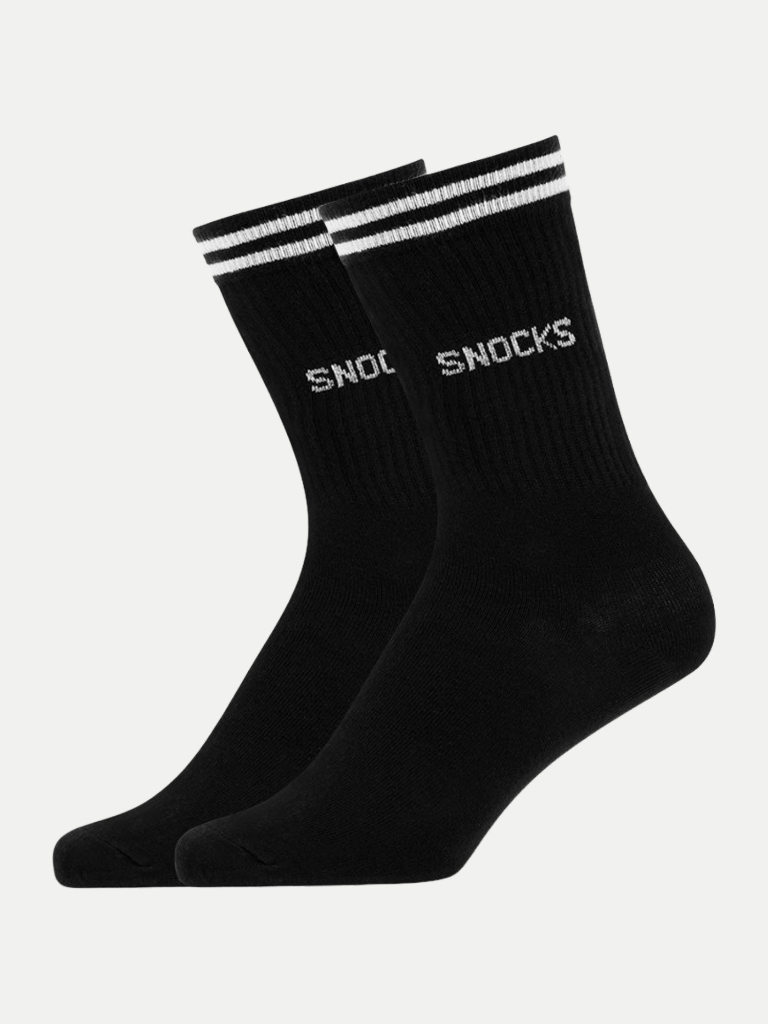Snocks Socken Unisex Schwarz 35-38