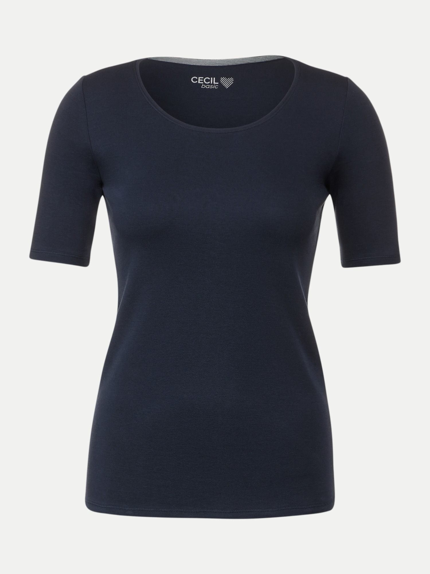 Basic T-Shirt Style Lena Blau XL