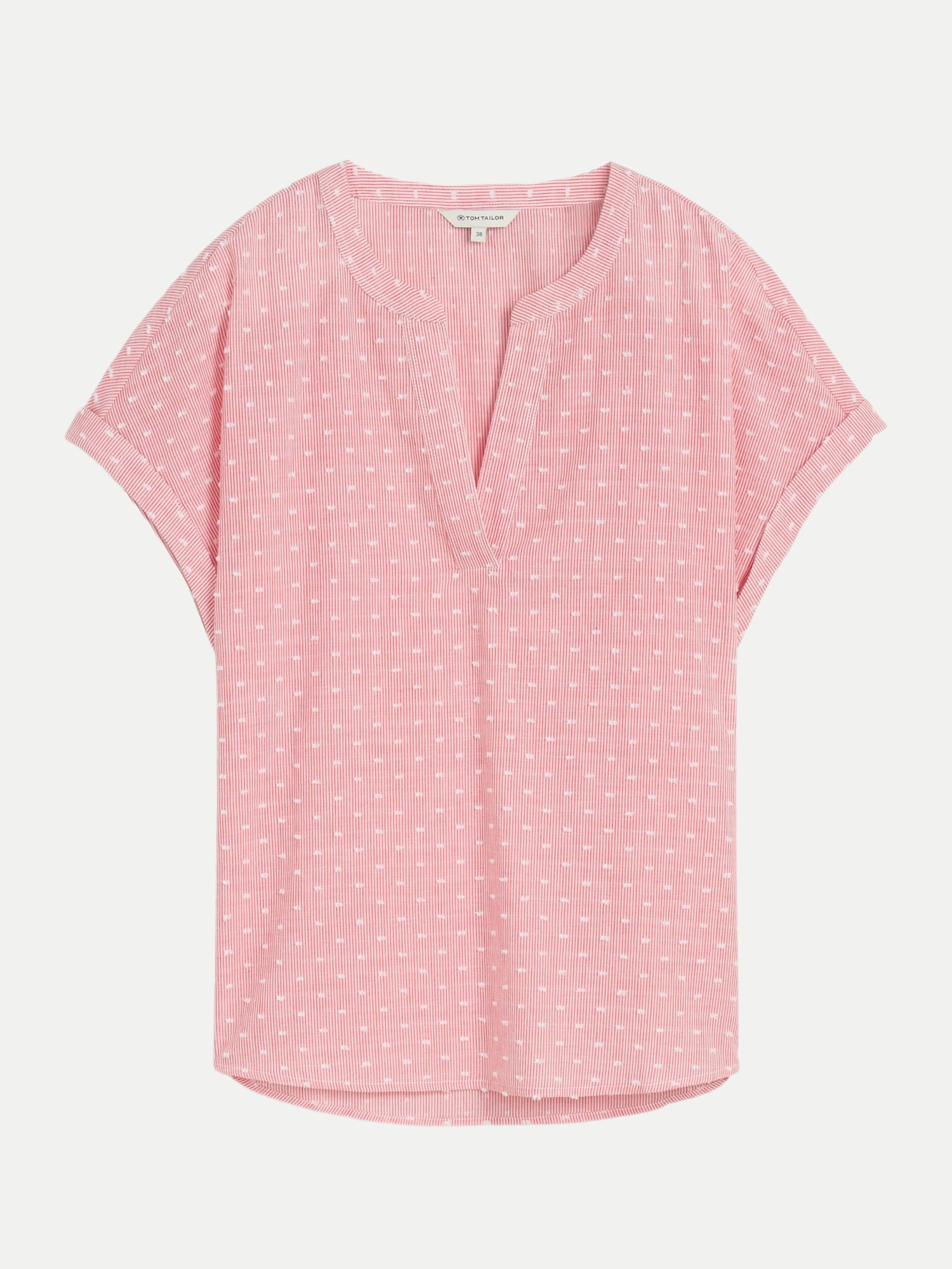 Loose-Fit Bluse Rosa 42