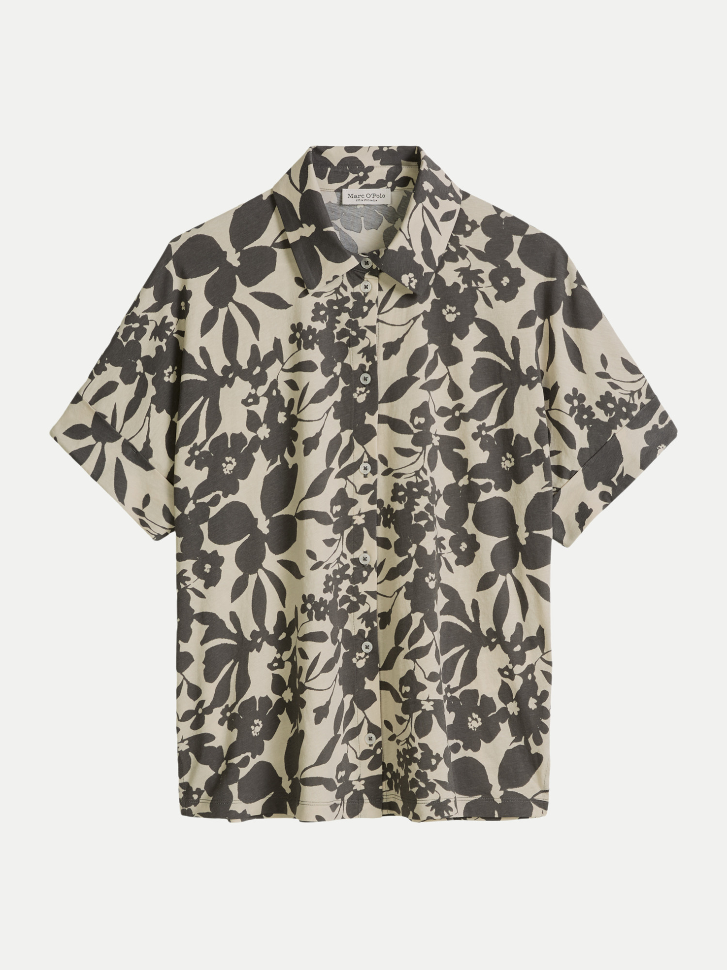 Marc O' Polo mit Allover-Print Beige L