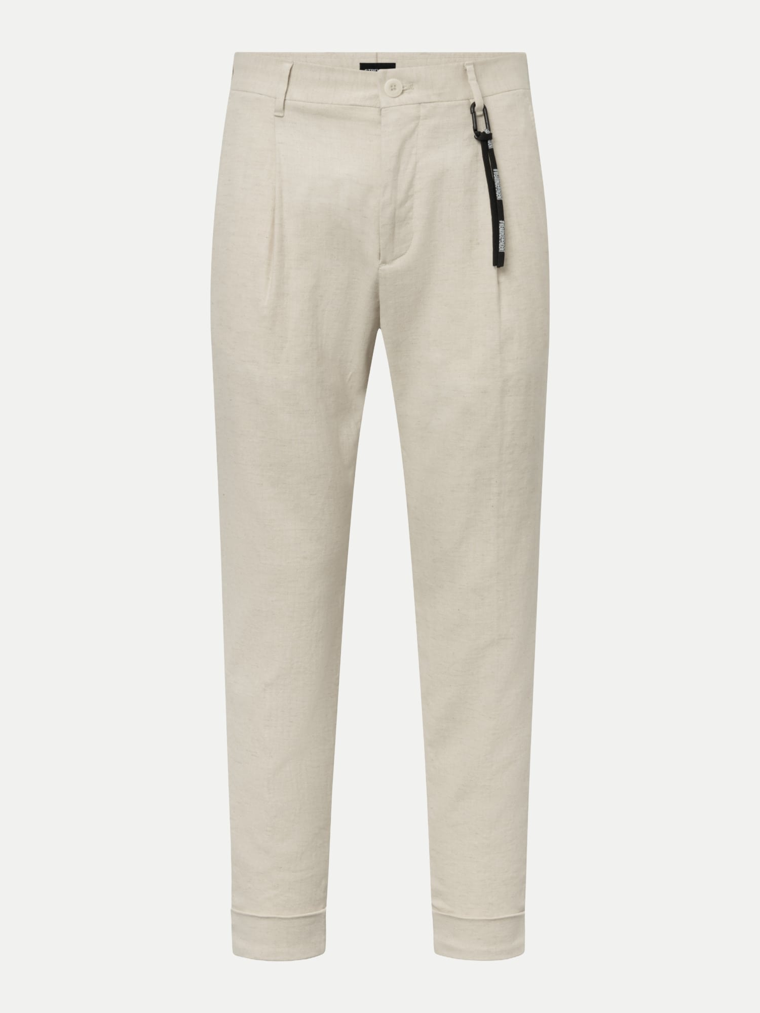 Bundfaltenhose Louis Beige 33-32