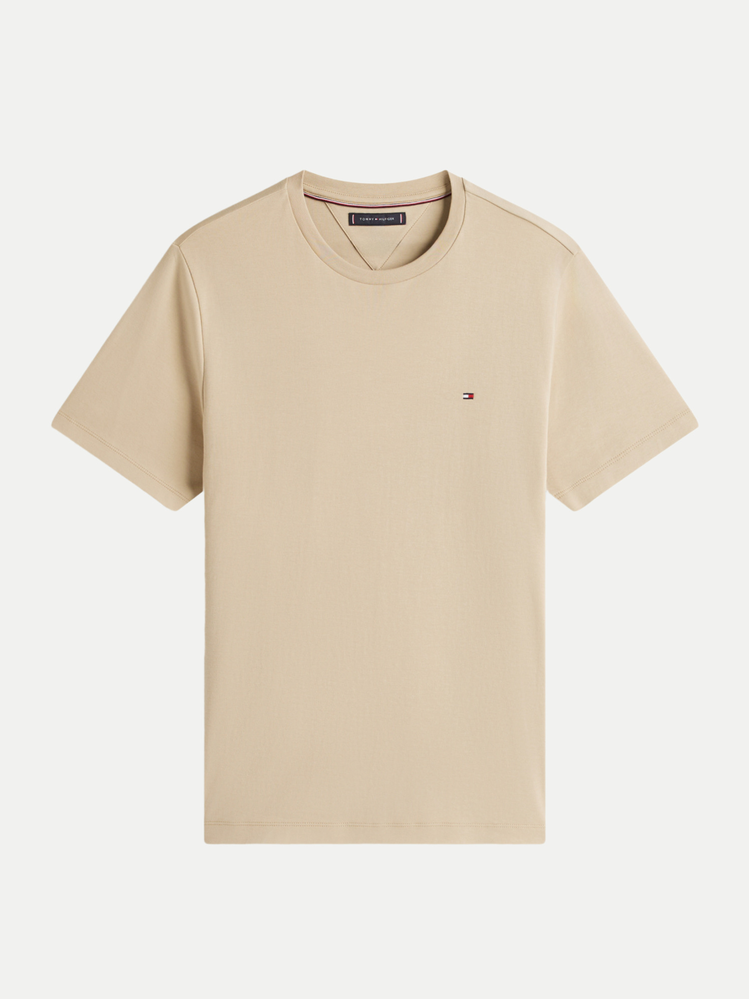 T-Shirt aus Interlock Beige L