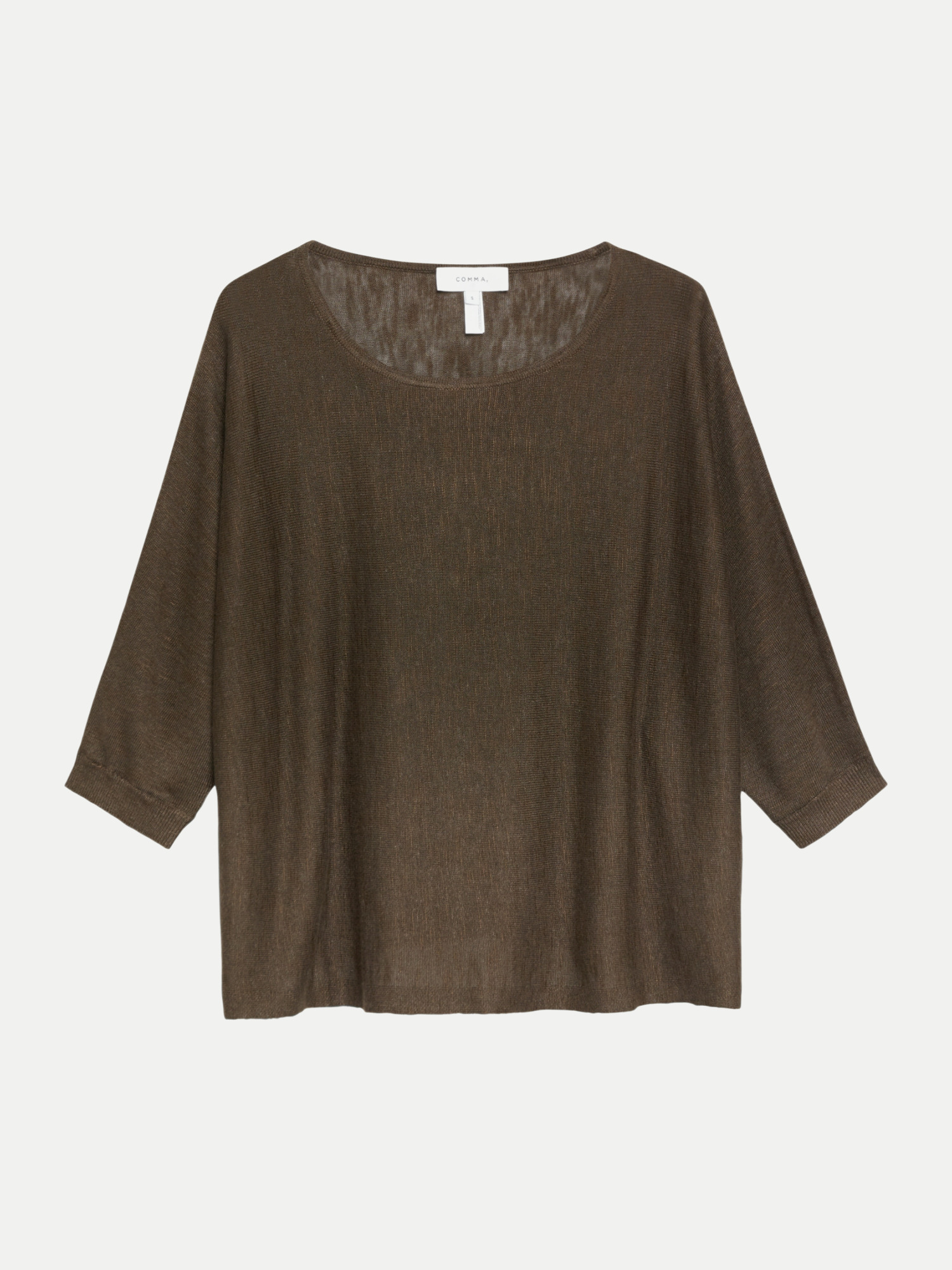 Comma Strickpullover Braun M