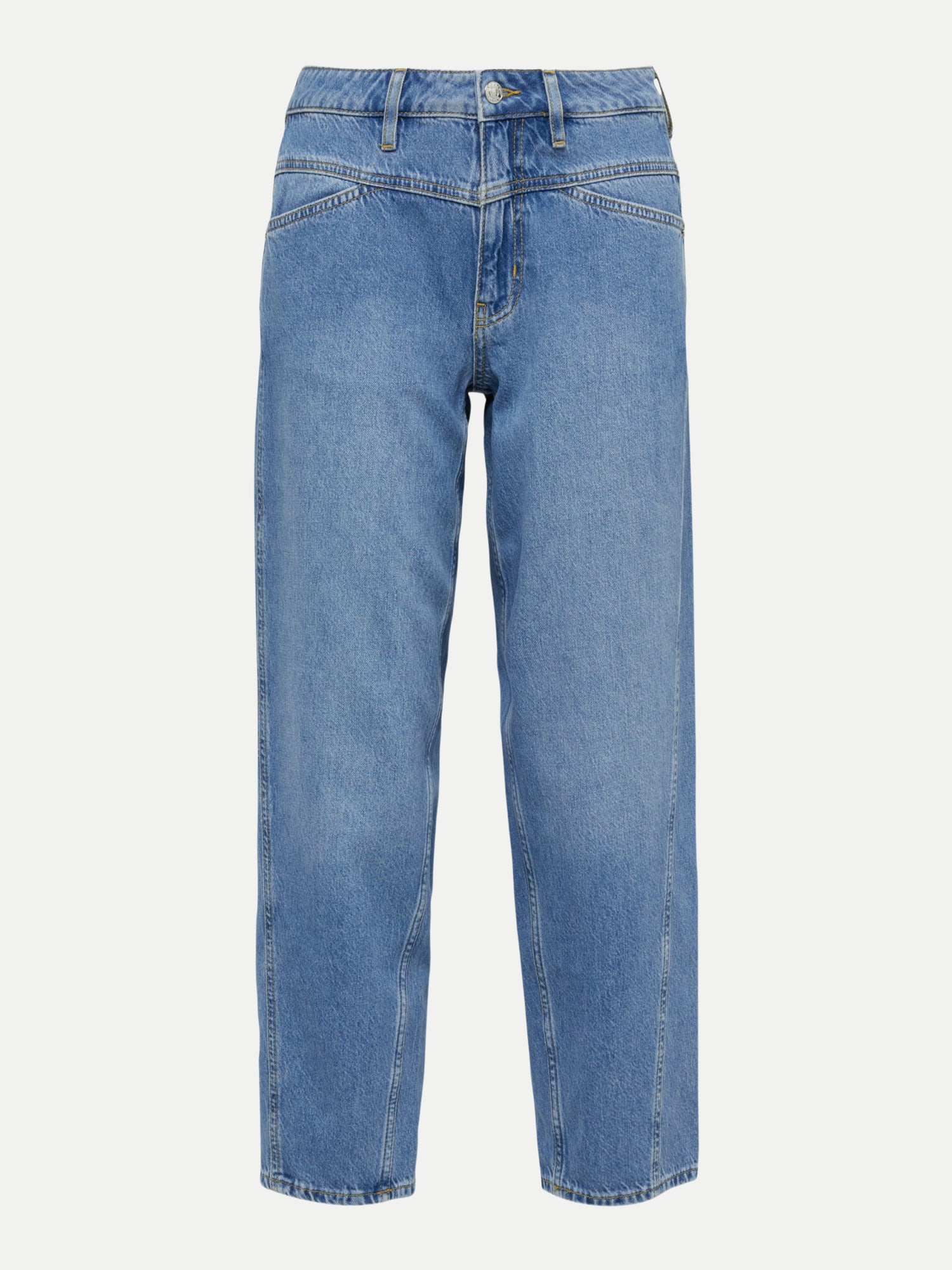 Comma Barrel-Fit Jeans Blau 44