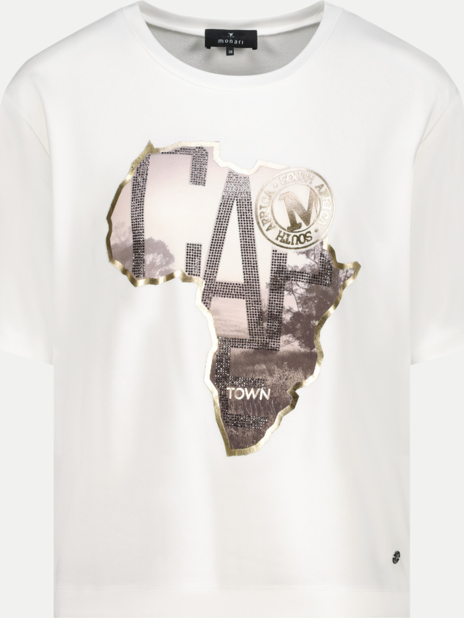 Monari T-Shirt Weiß 44