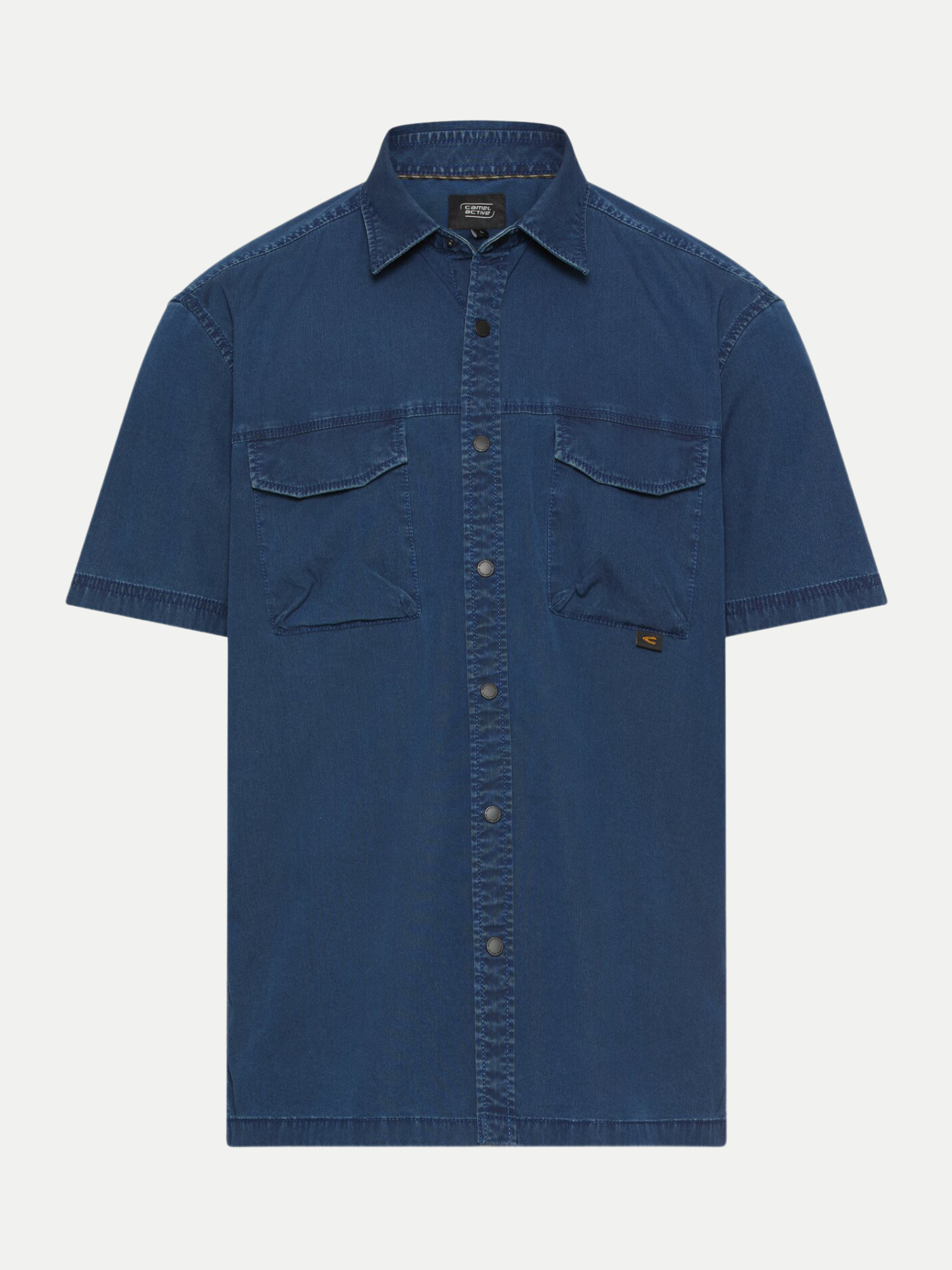 Hemd mit Klapptaschen Blau 3XL