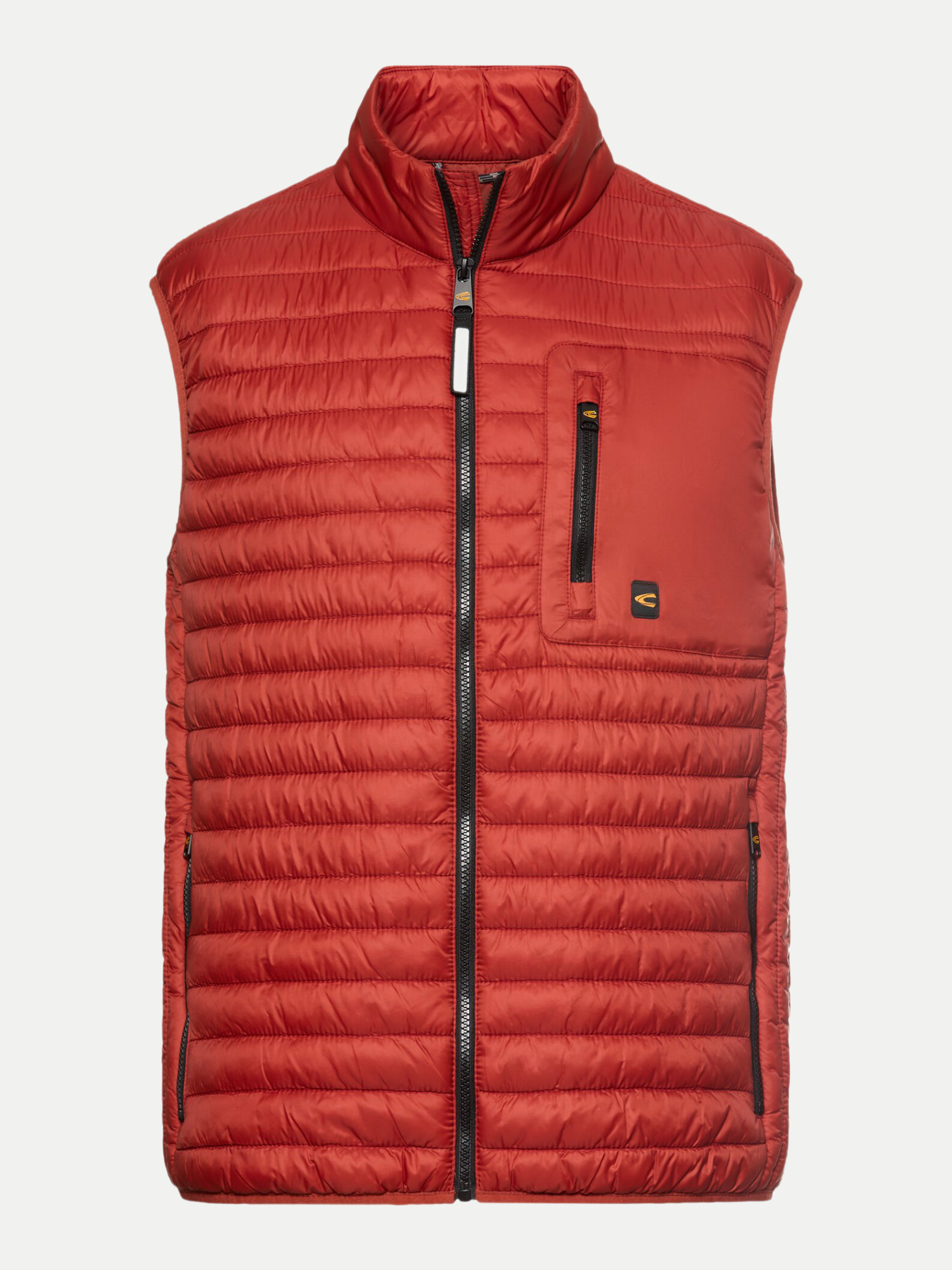 Steppweste mit Brusttasche Rot L