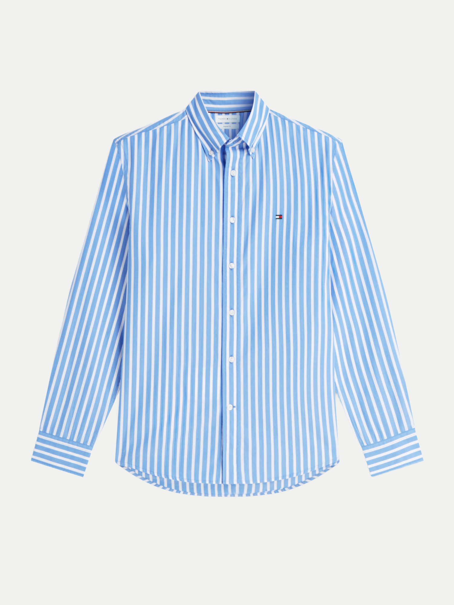 Regular-Fit Hemd mit Streifenmuster Blau S
