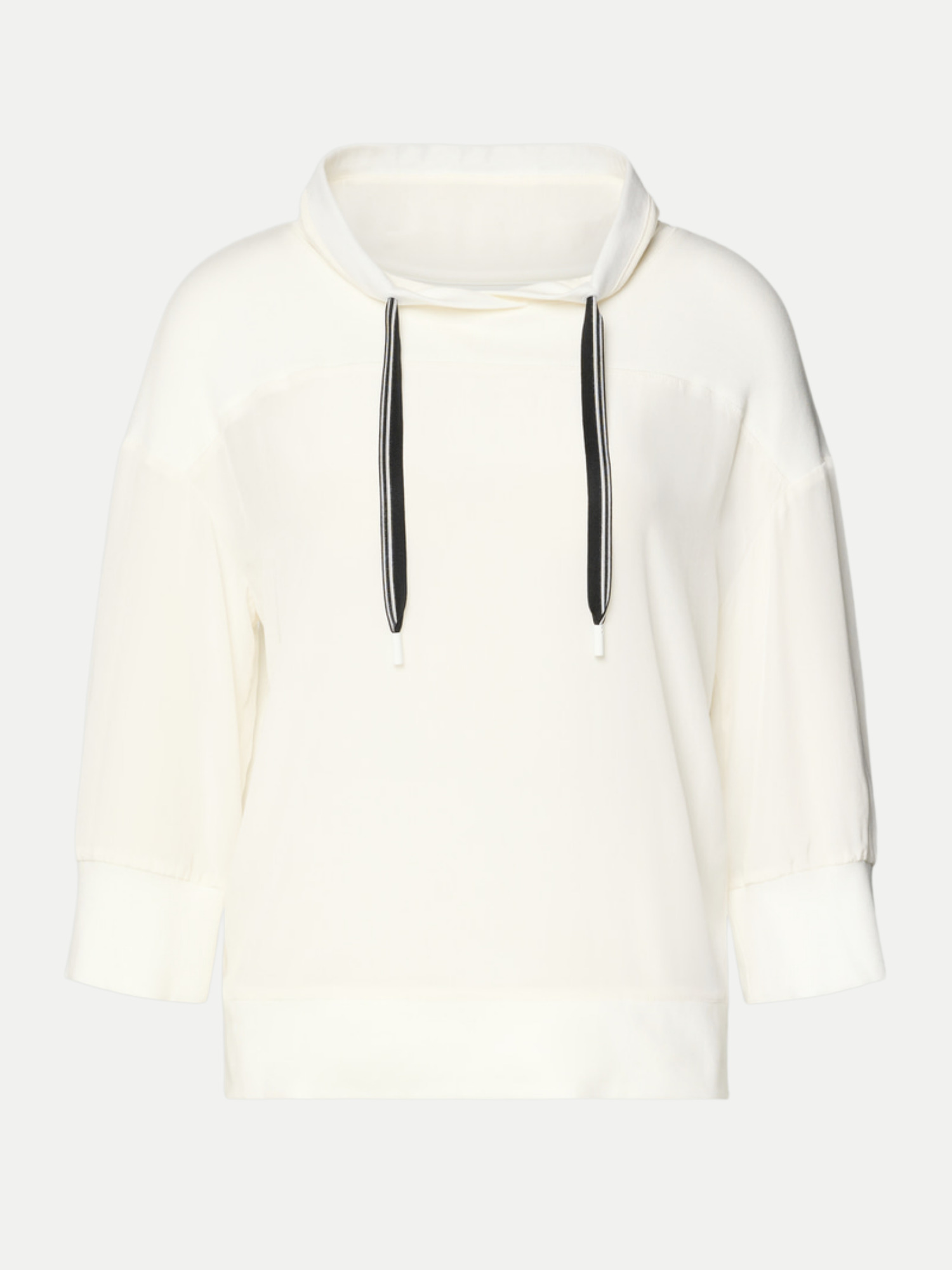 Cain Relaxed-Fit Hoodie-Shirt Weiß 38