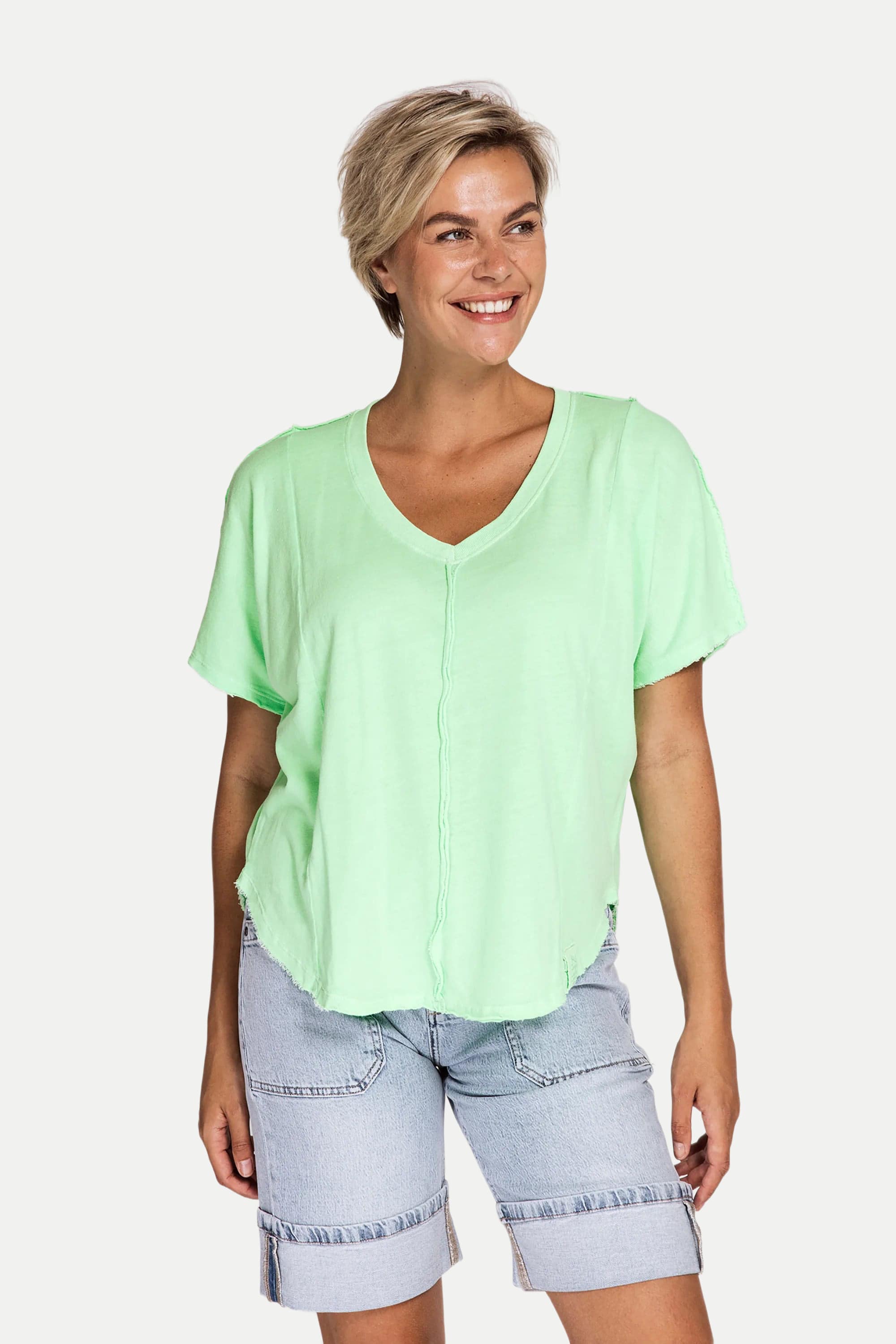 Zhrill T-Shirt ZHRYA Grün S