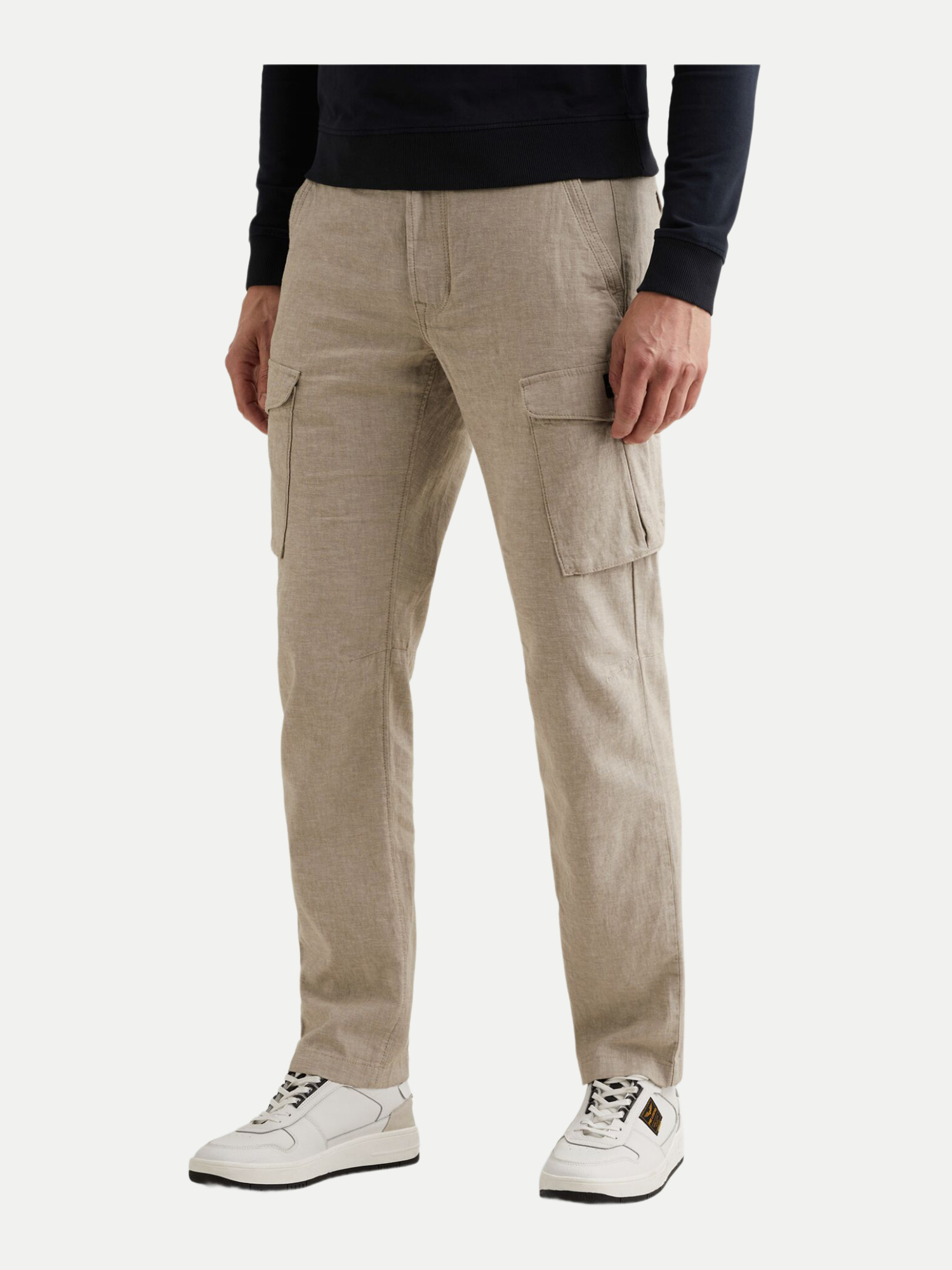Relaxed- Fit Cargohose Beige 33 34