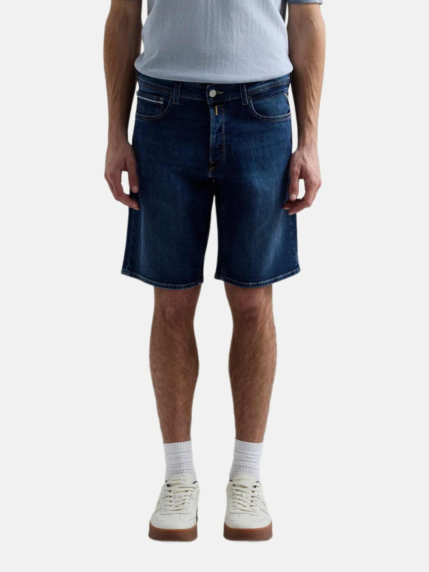 Replay Denimshorts Grover Blau 34