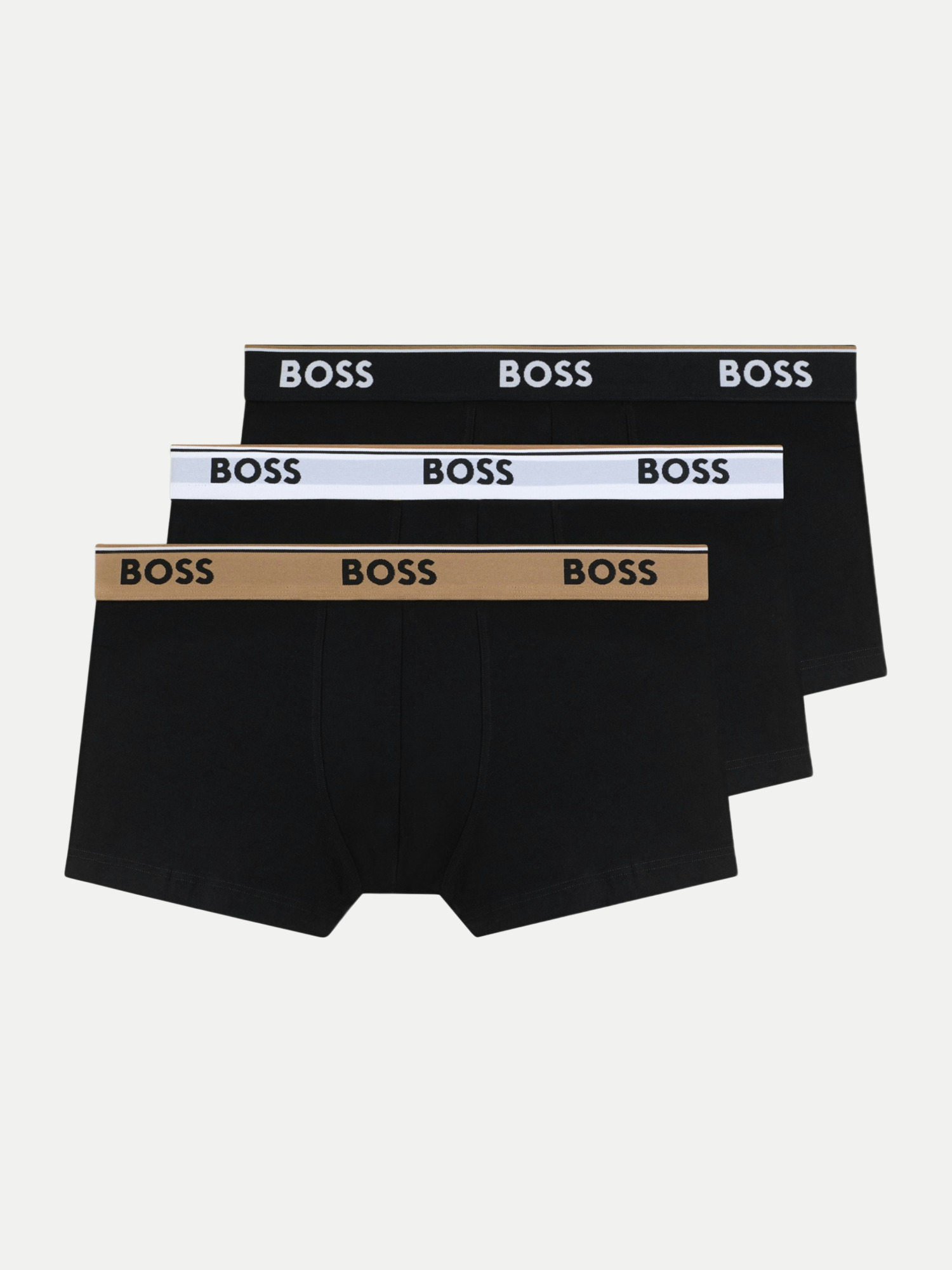 Black Boxershorts 3er-Pack Schwarz M