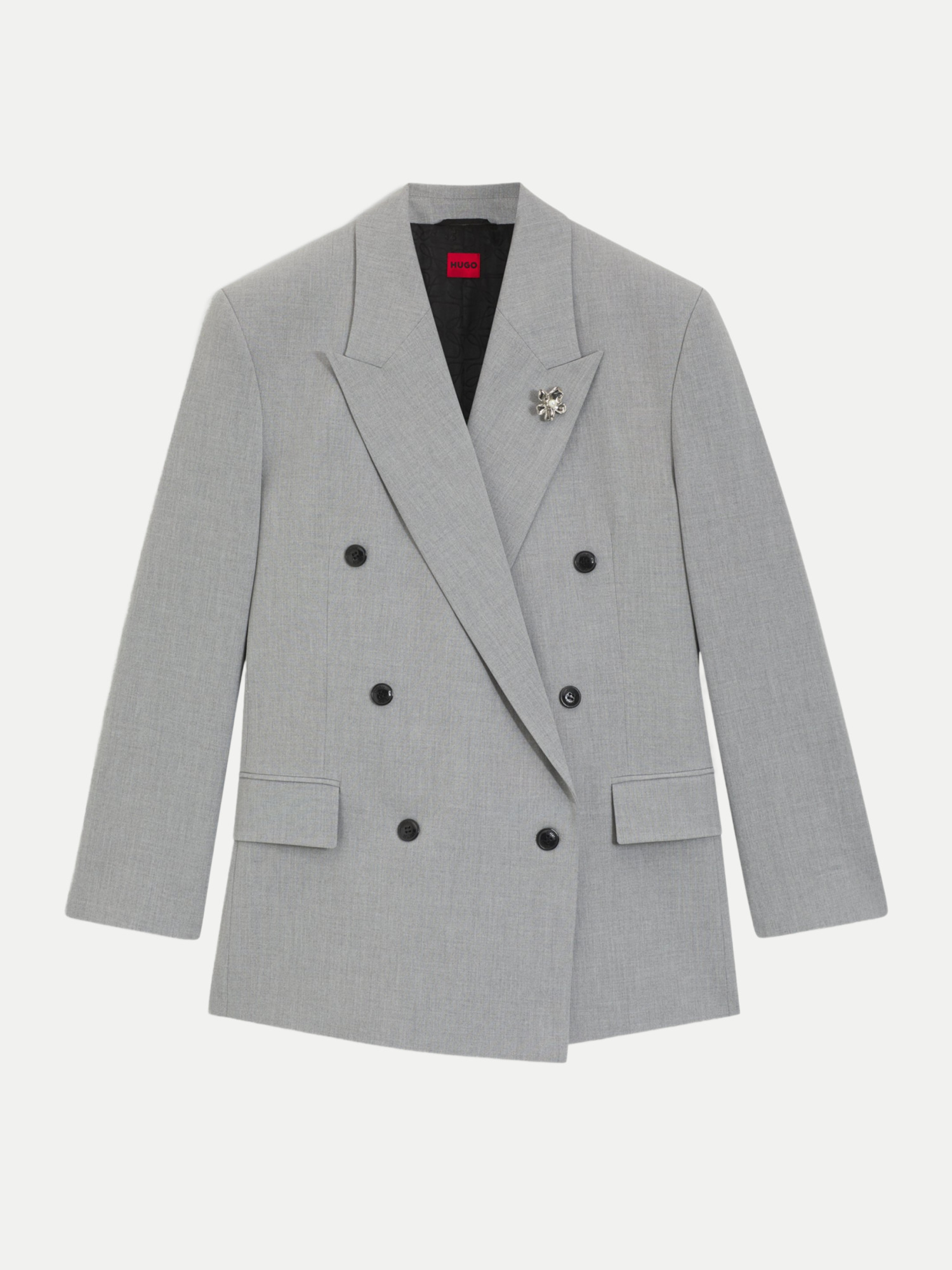 HUGO Blazer Antegi Grau 38