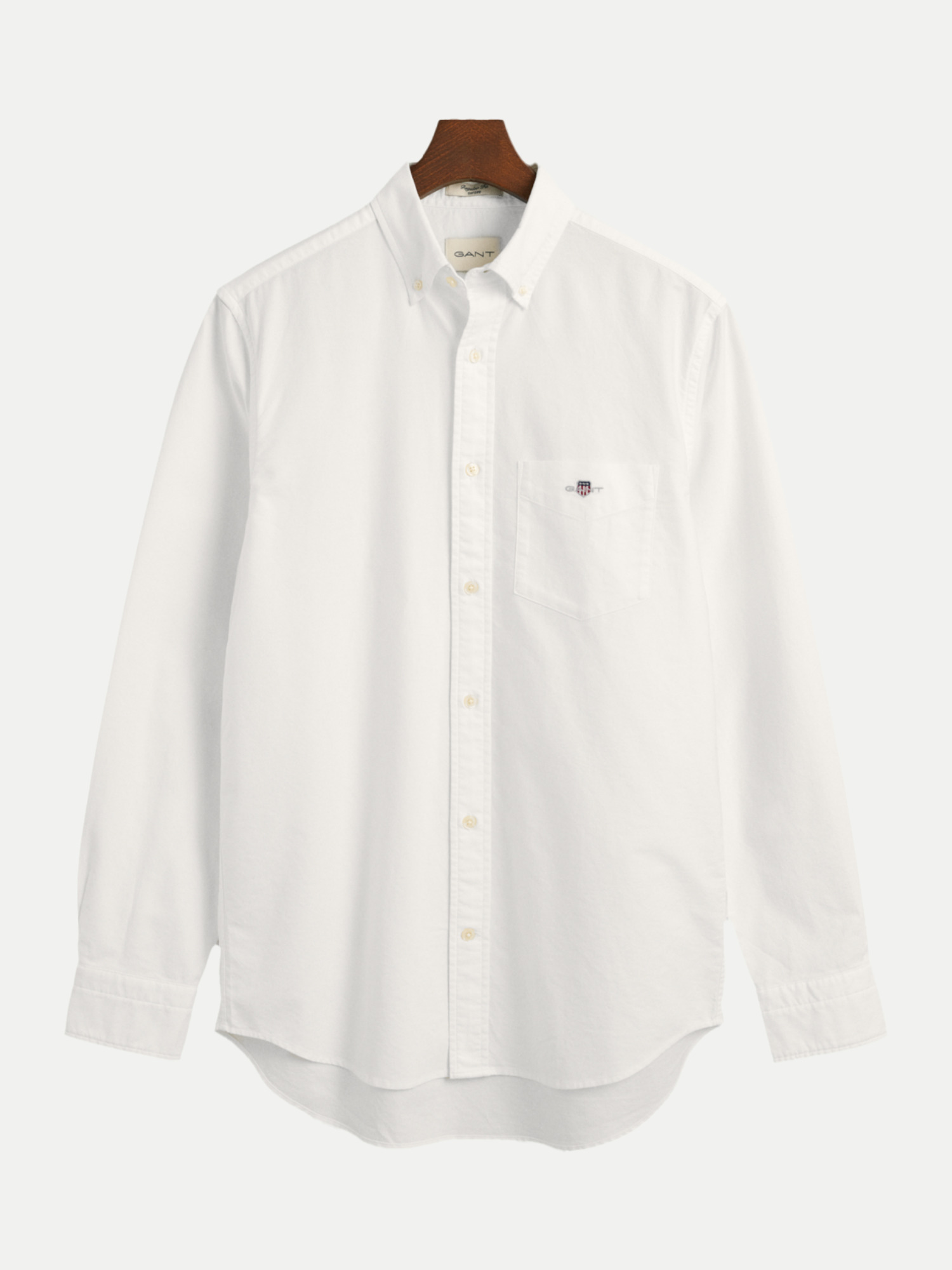 Regular-Fit Oxford Hemd Weiß XXL