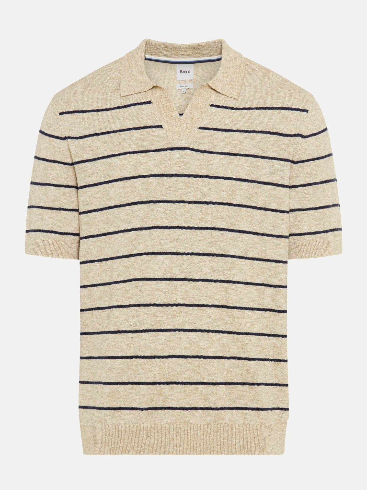 Brax Strickpoloshirt Beige XL