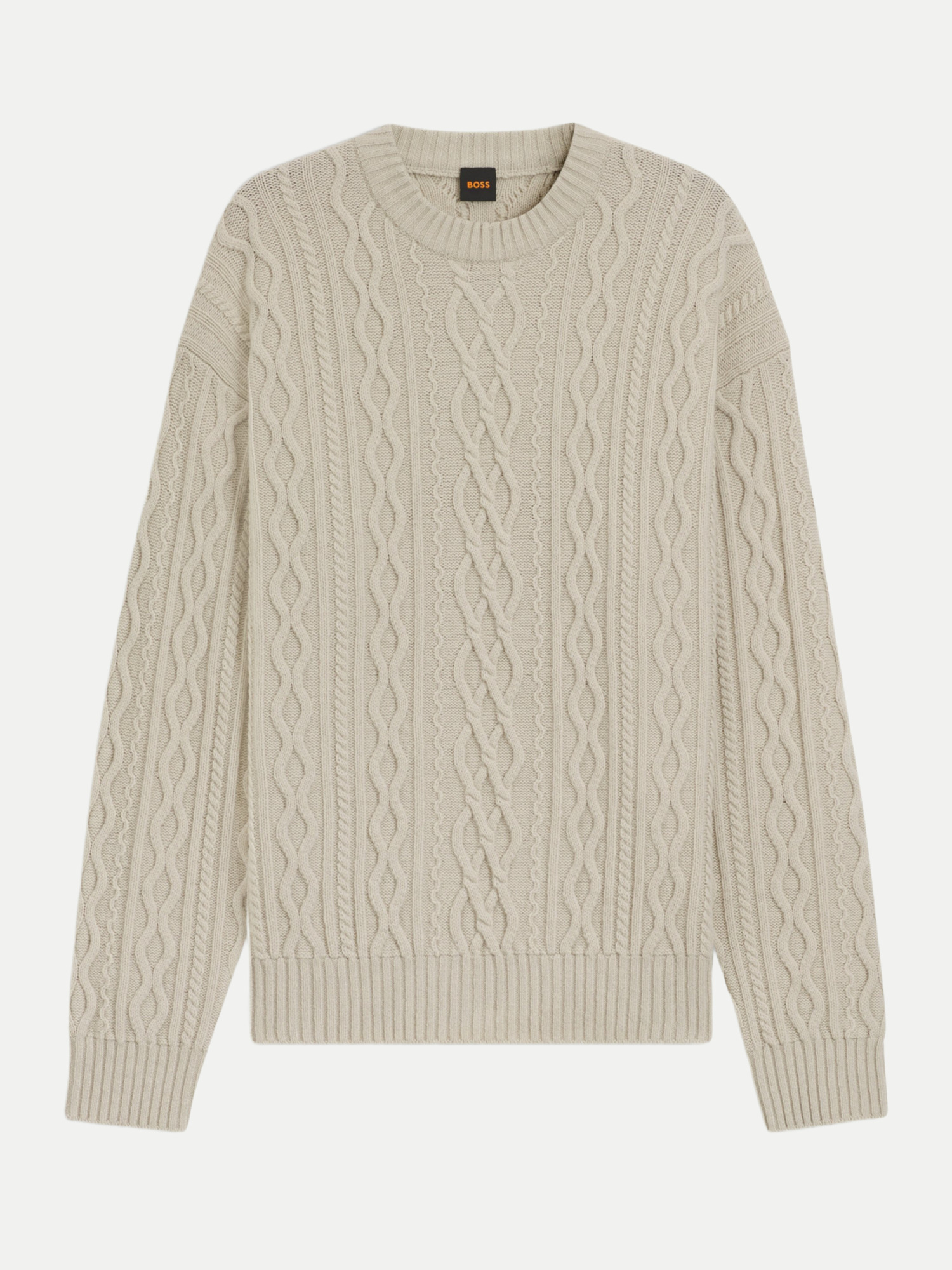Orange Sweatshirt Kableto Beige XL
