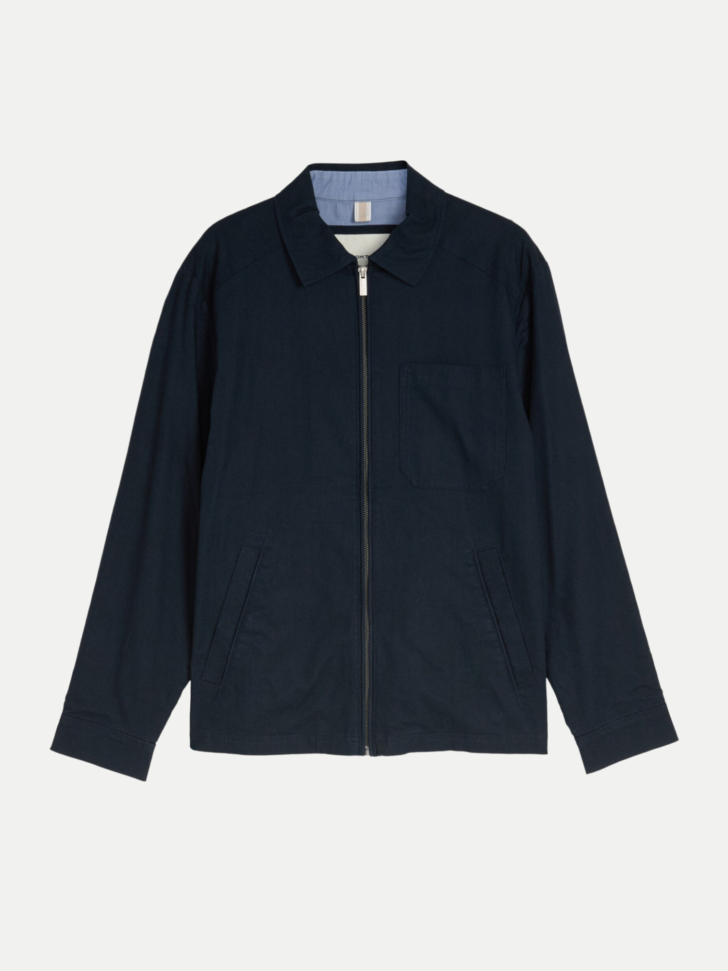 Jacke mit Kragen Blau M