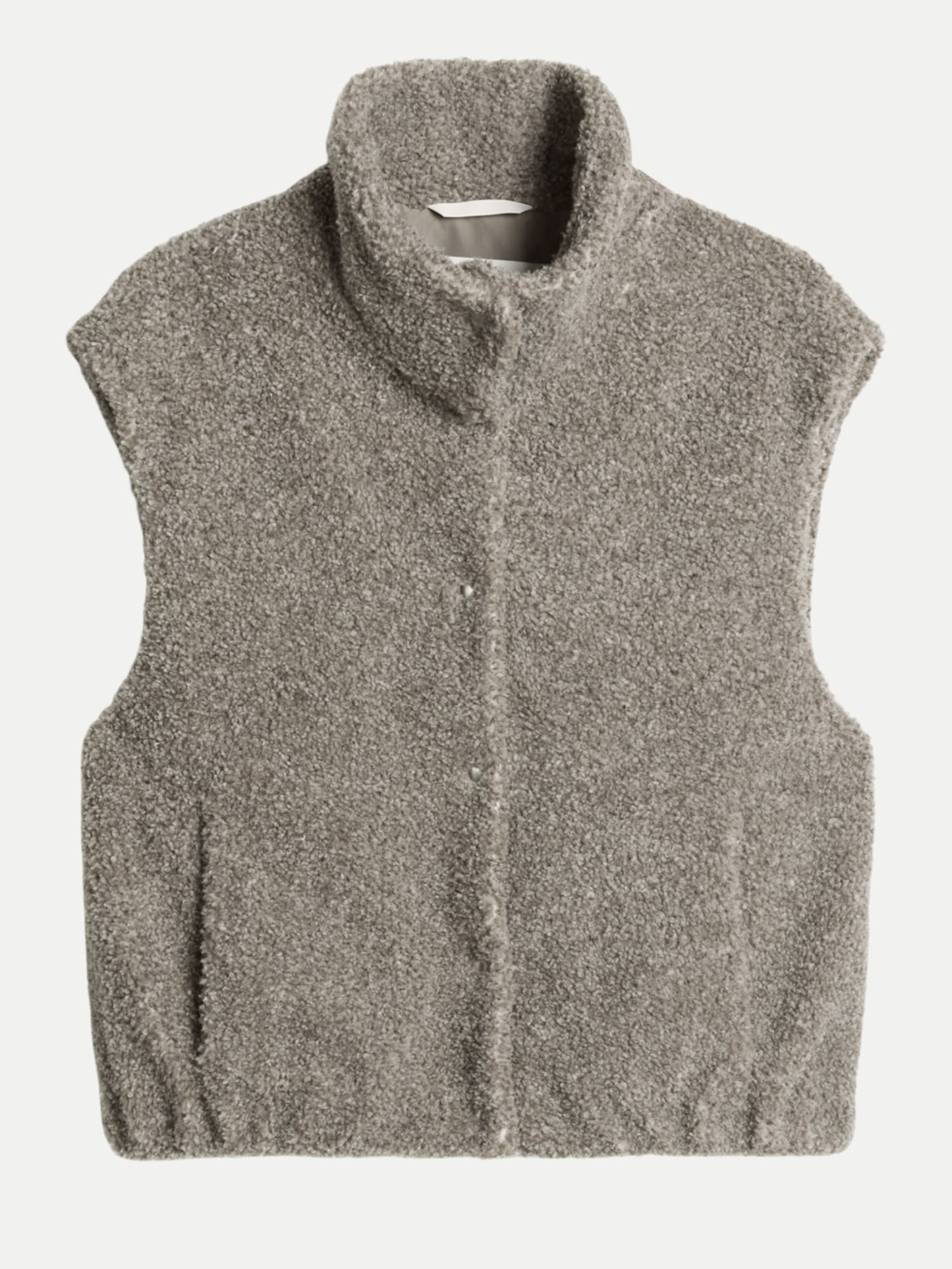 Marc O'polo Damen Grigio/Porpora Steppweste "Aus Recyceltem Polyester", Gr. 40, Beige (Stone Taupe Melange), Obermaterial: 100% Polyester. Futter: 100% Polyester... - Image 6