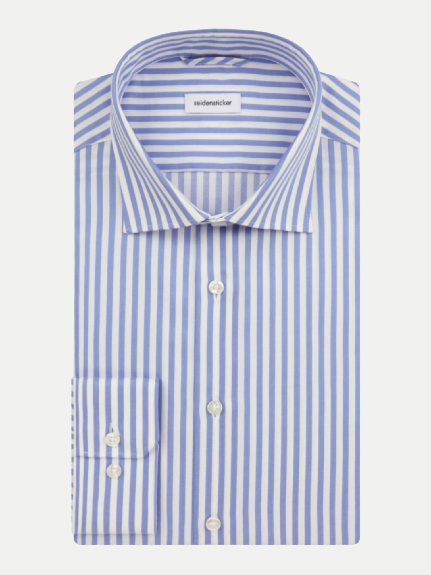 Businesshemd Gestreift Blau 43