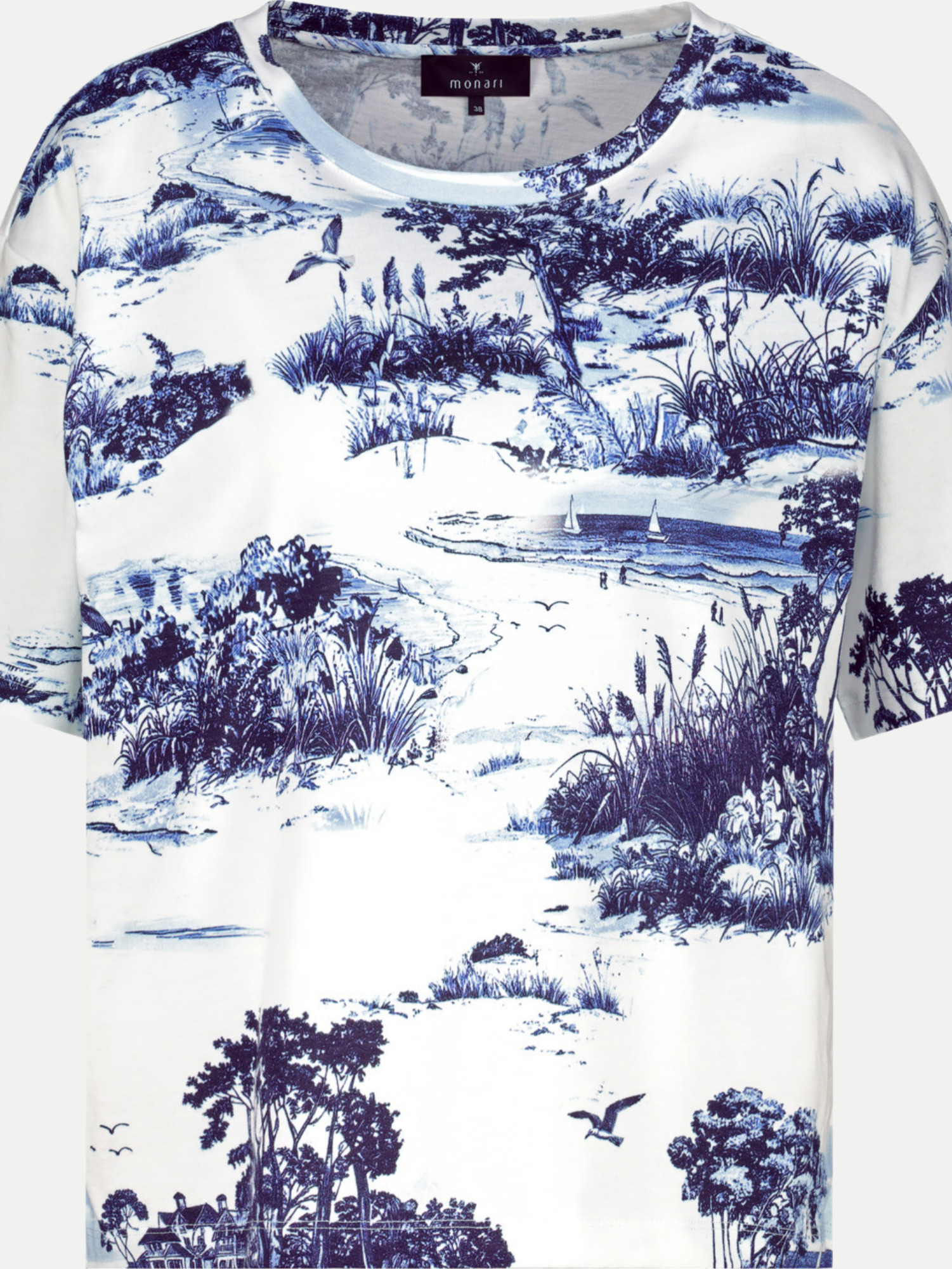 Monari T-Shirt Blau 38