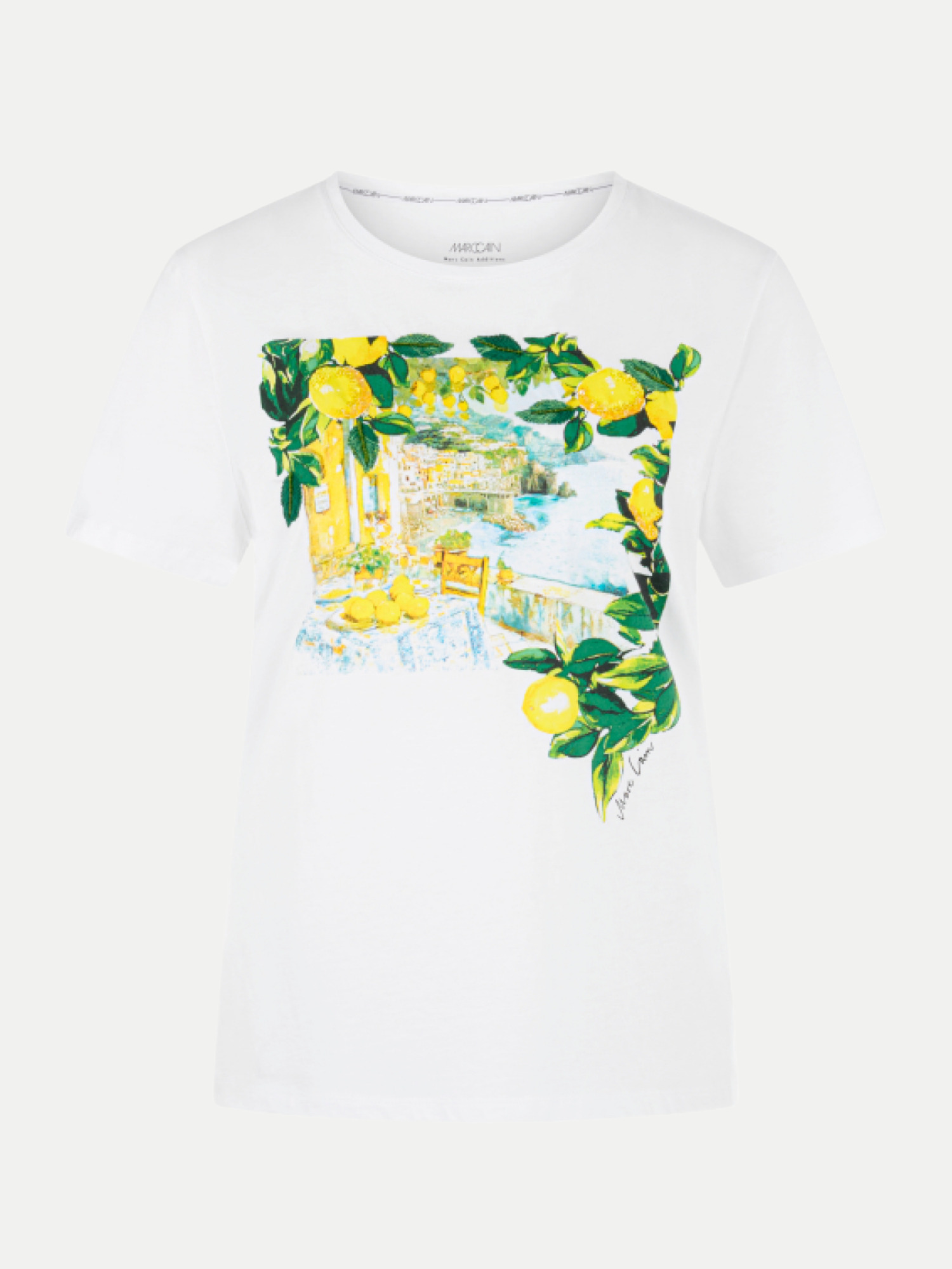 Cain Relaxed-Fit T-Shirt Weiß 42