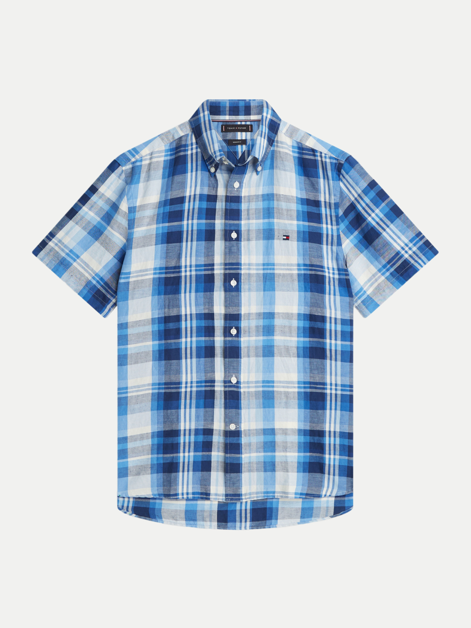 Regular-Fit Freizeithemd Blau XL