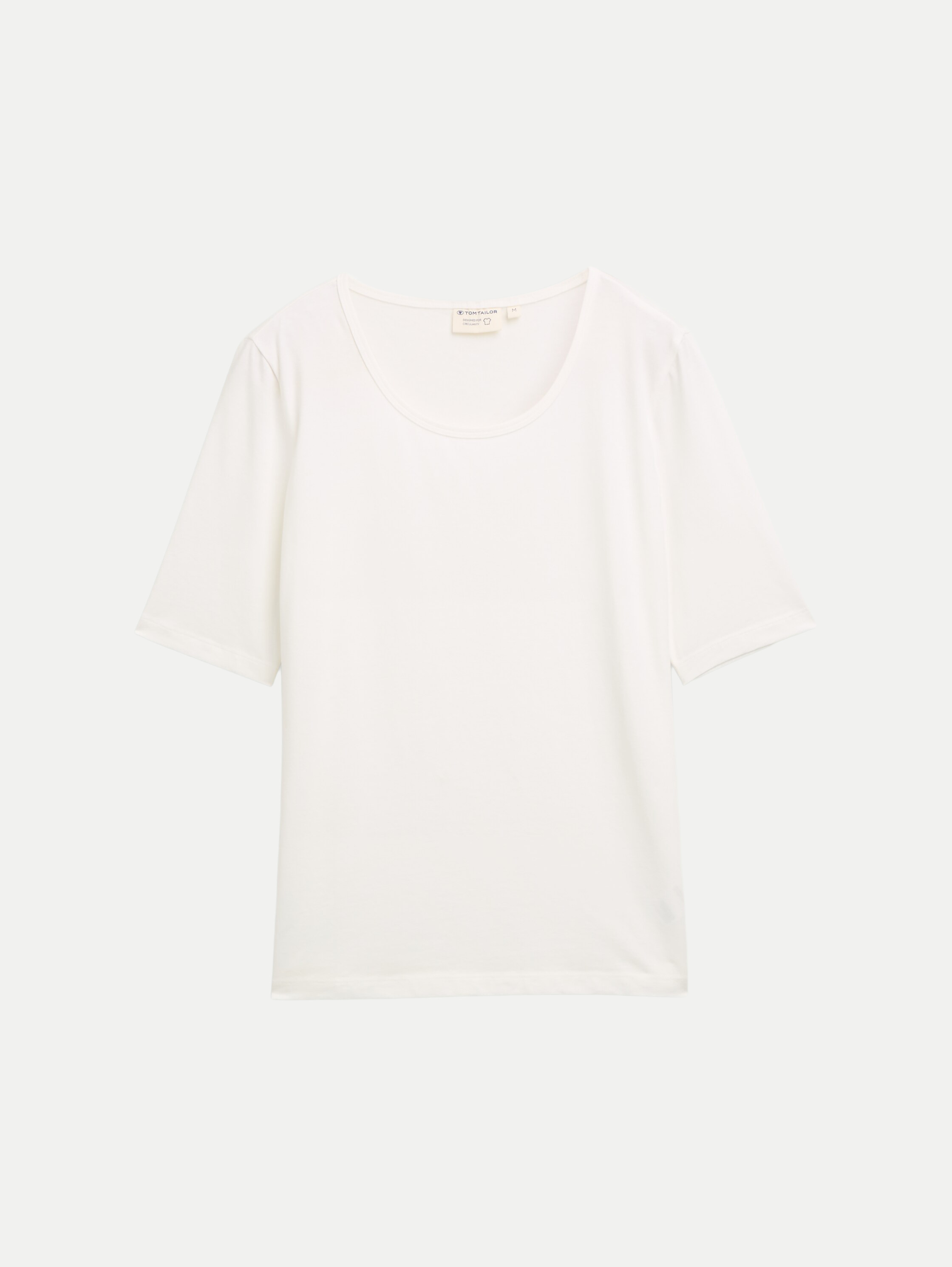 Basic T-Shirt Weiß XL