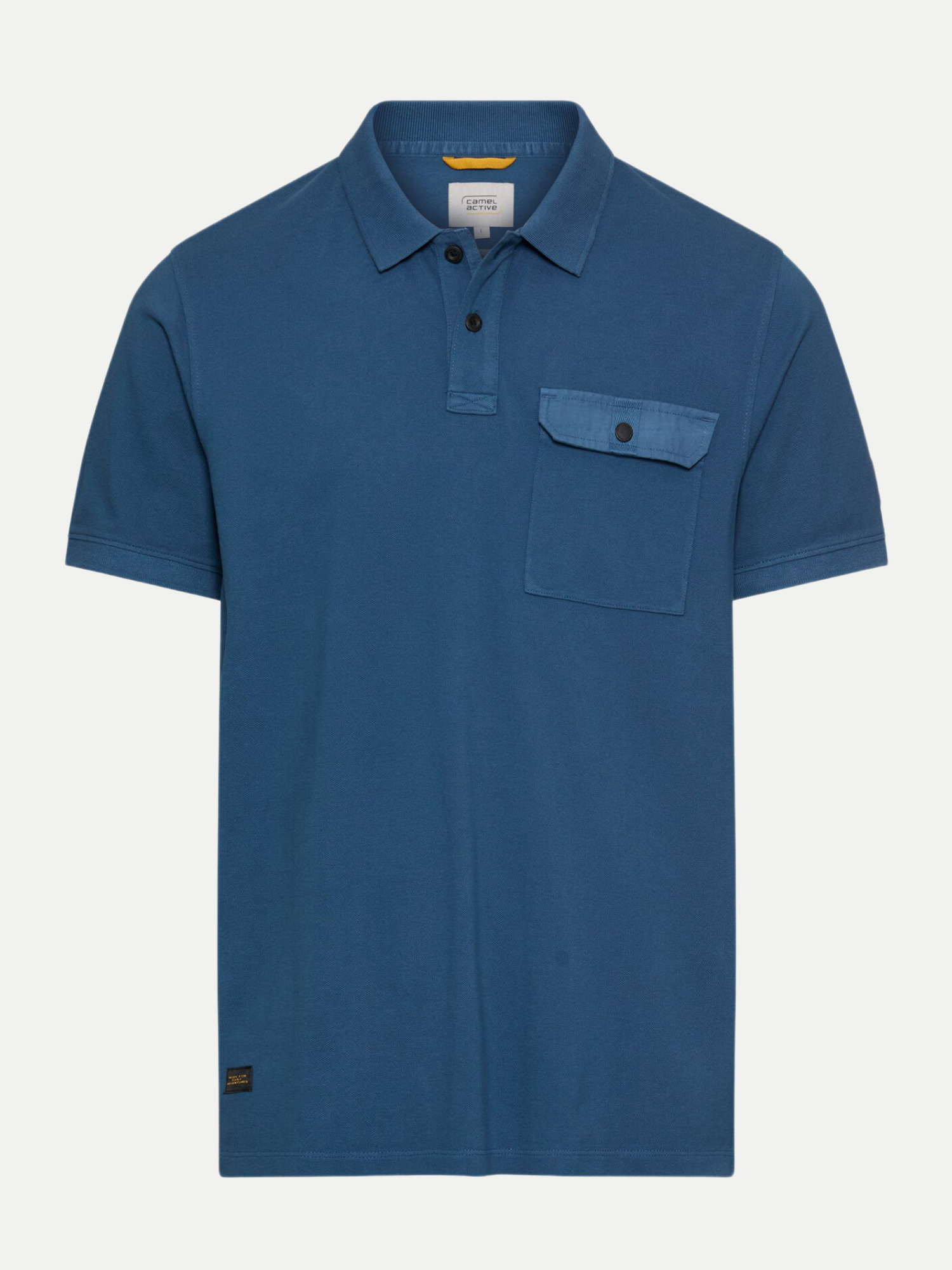 Regular-Fit Poloshirt Blau XXL