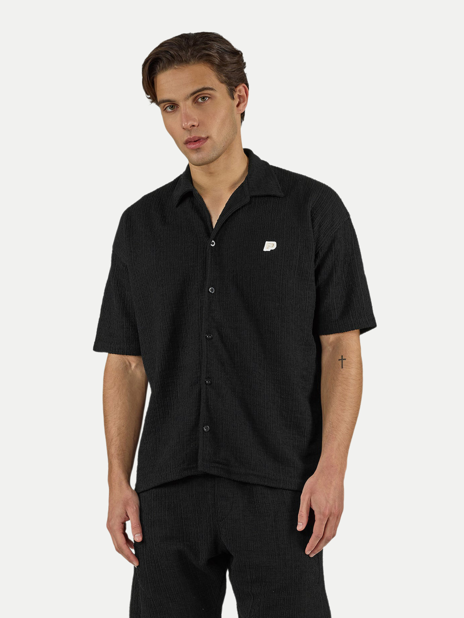 Freizeithemd Libco Schwarz XXL
