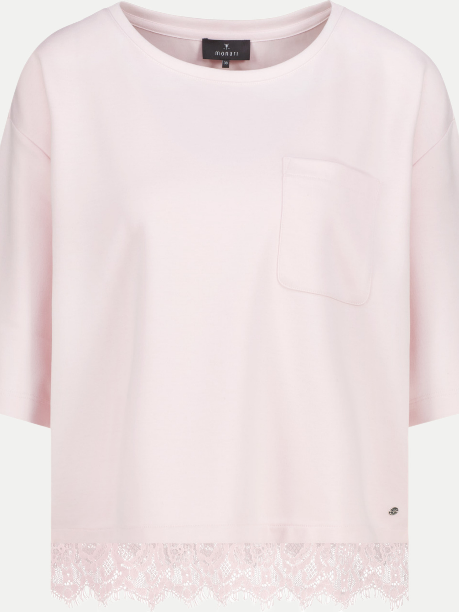 Monari Halbarm-Sweatshirt Rosa 42