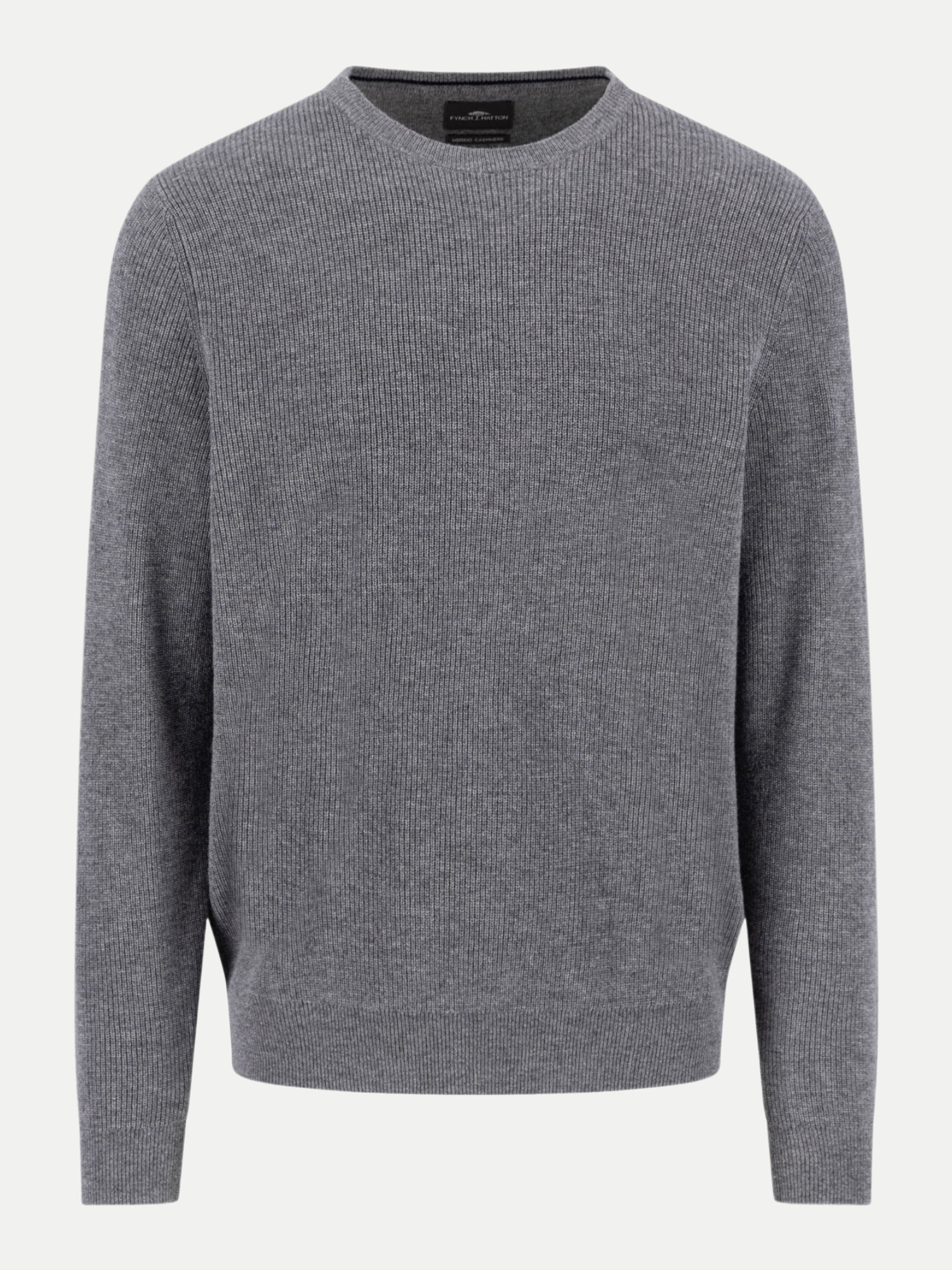 Casual-Fit Strickpullover | 936-steel | M | 1510805-936-M