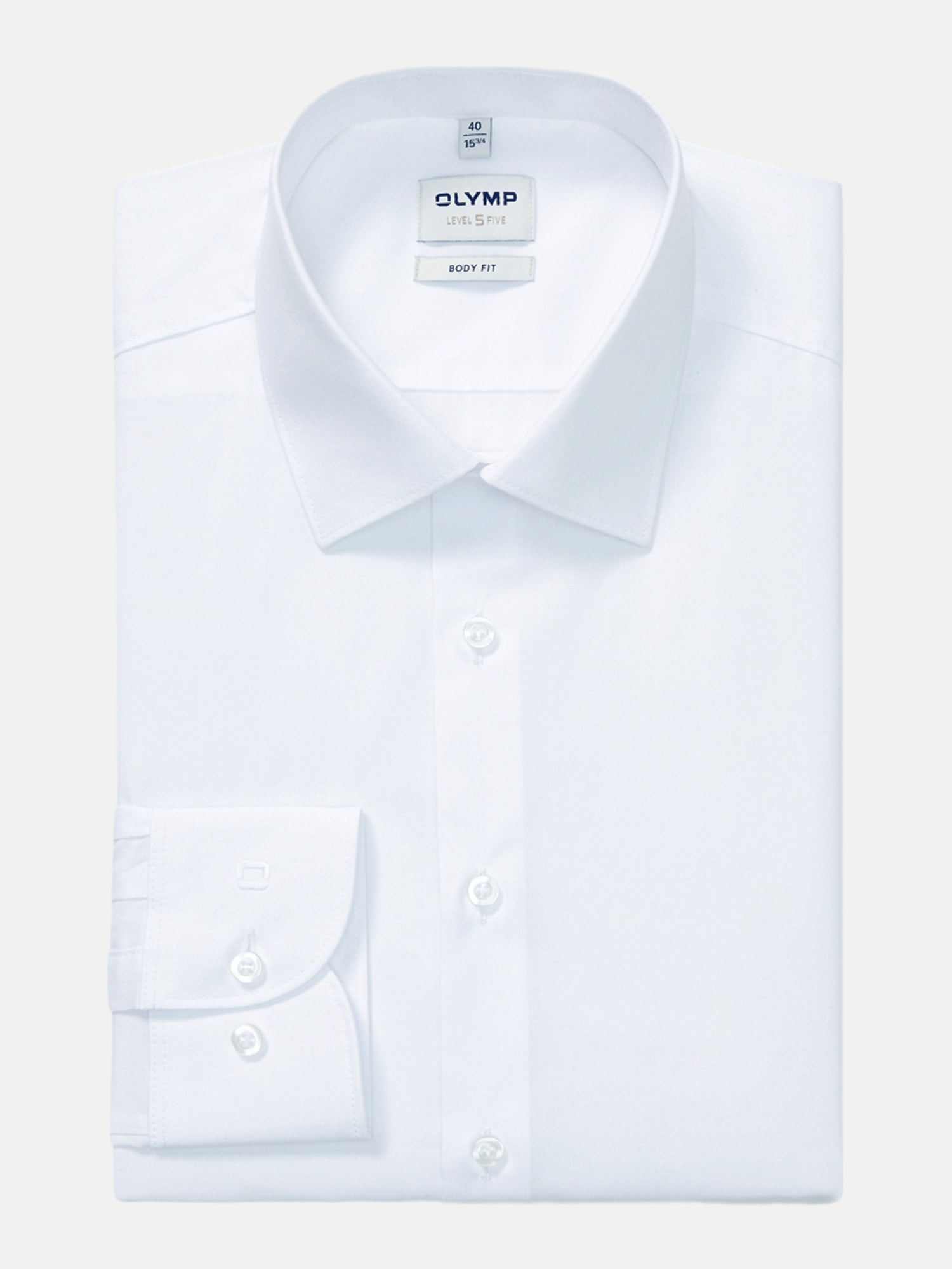 Olymp Modern-Fit Hemd Weiß 41