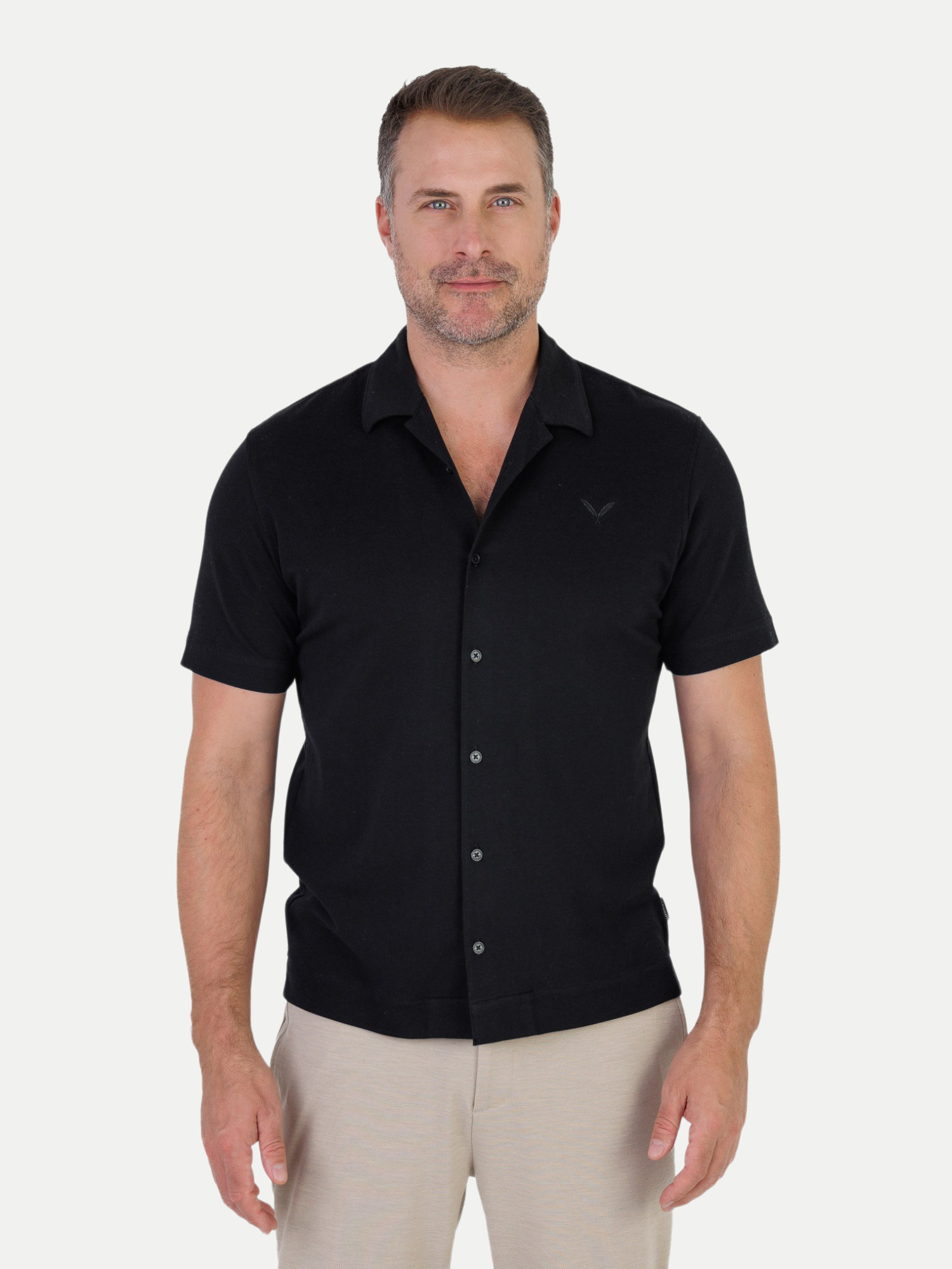 Shirt Tim Hemdzko Schwarz M