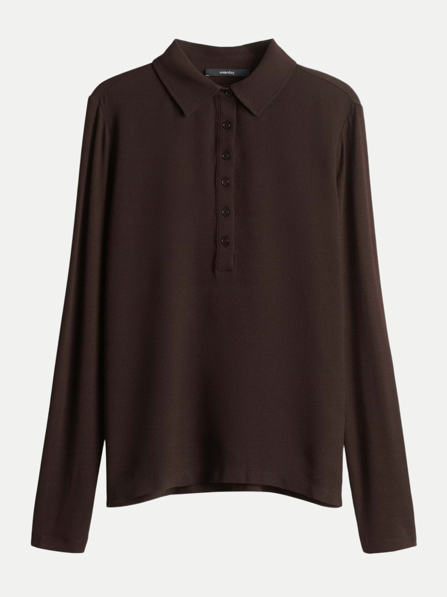 Someday Bluse Kertine Braun 42