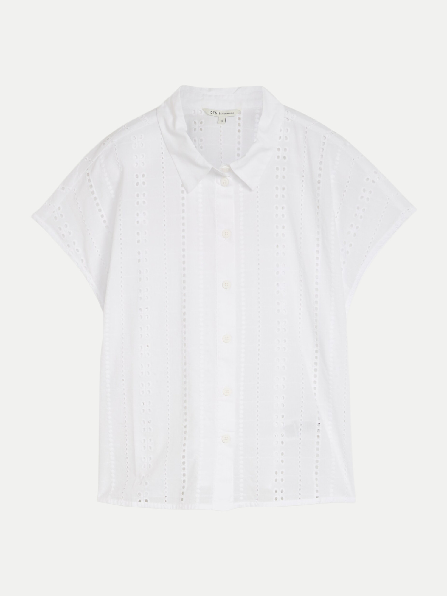 Tom Tailor Denim Bluse Weiß S