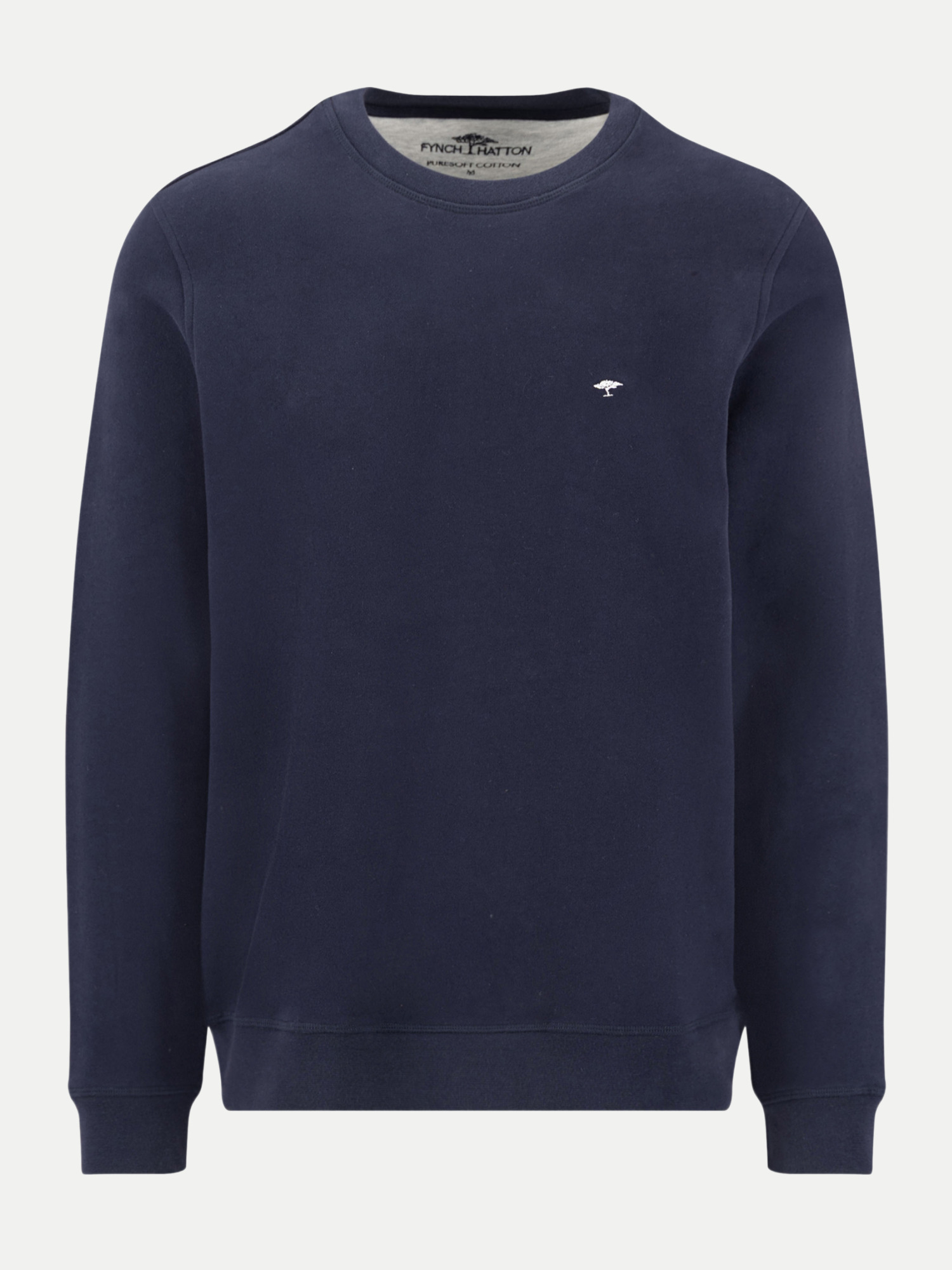 Fynch-Hatton Sweat, O-Neck Blau L
